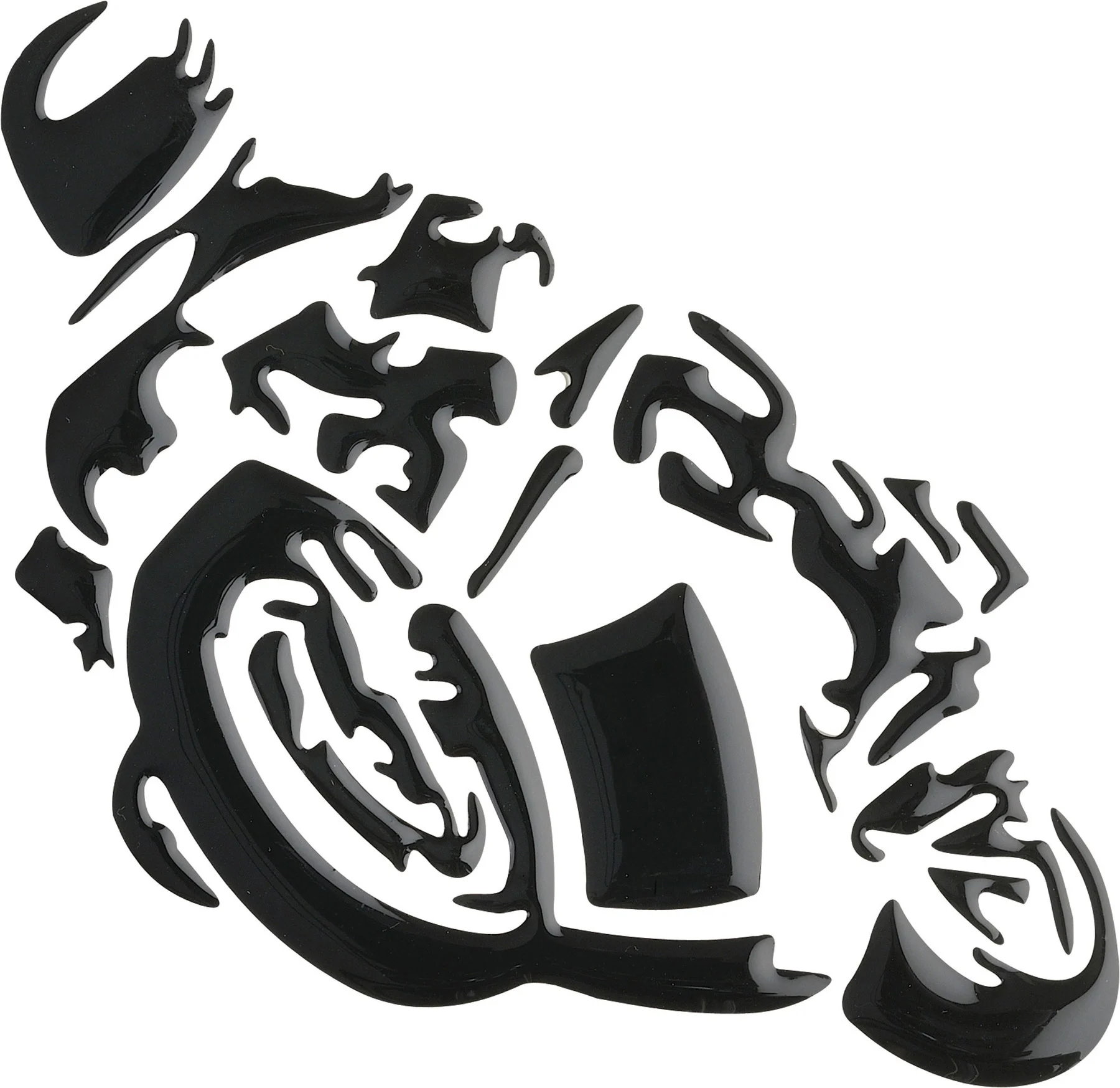 3D Sticker "Motorcycle"
