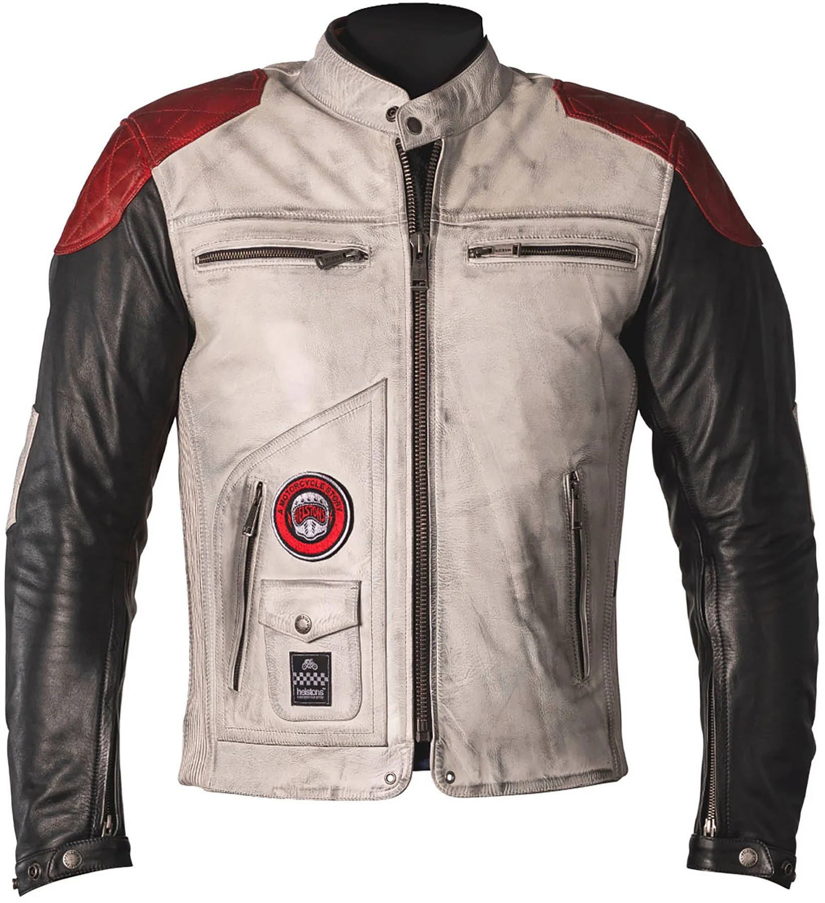 Helstons Helstons Tracker Natural leather jacket
