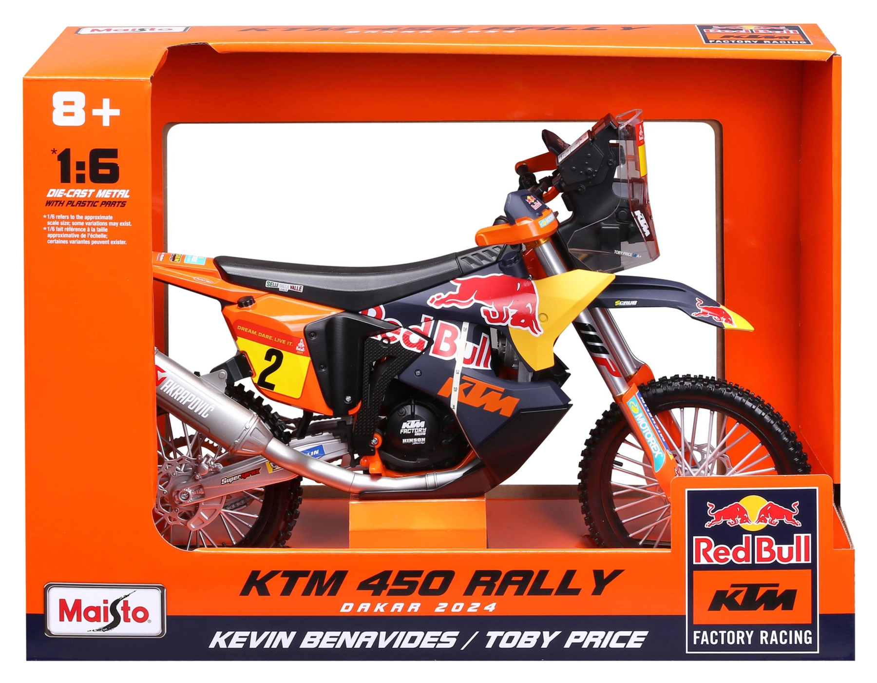 RedBull KTM 450 Rallye Dakar