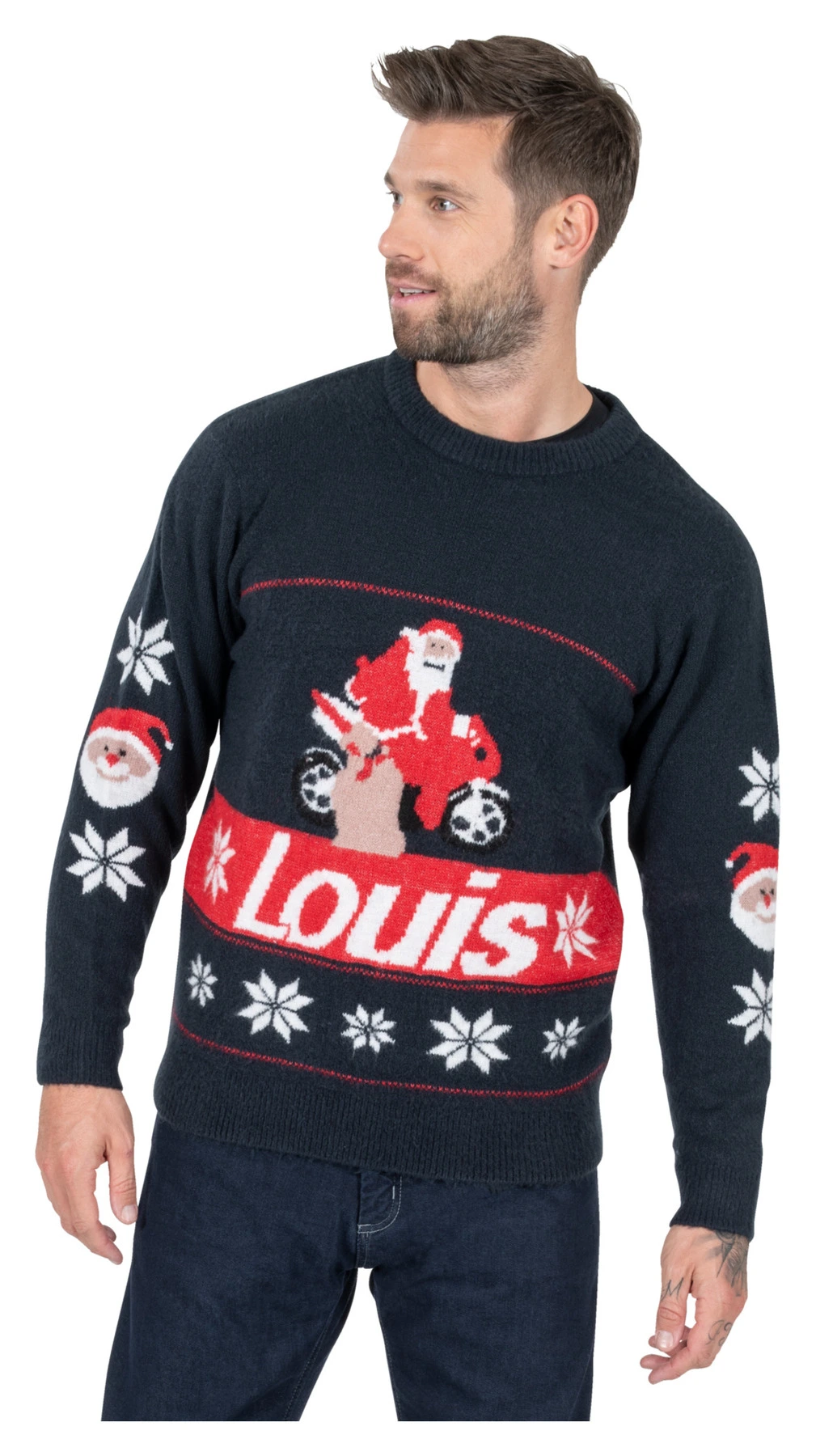 Louis vuitton christmas sweater discount