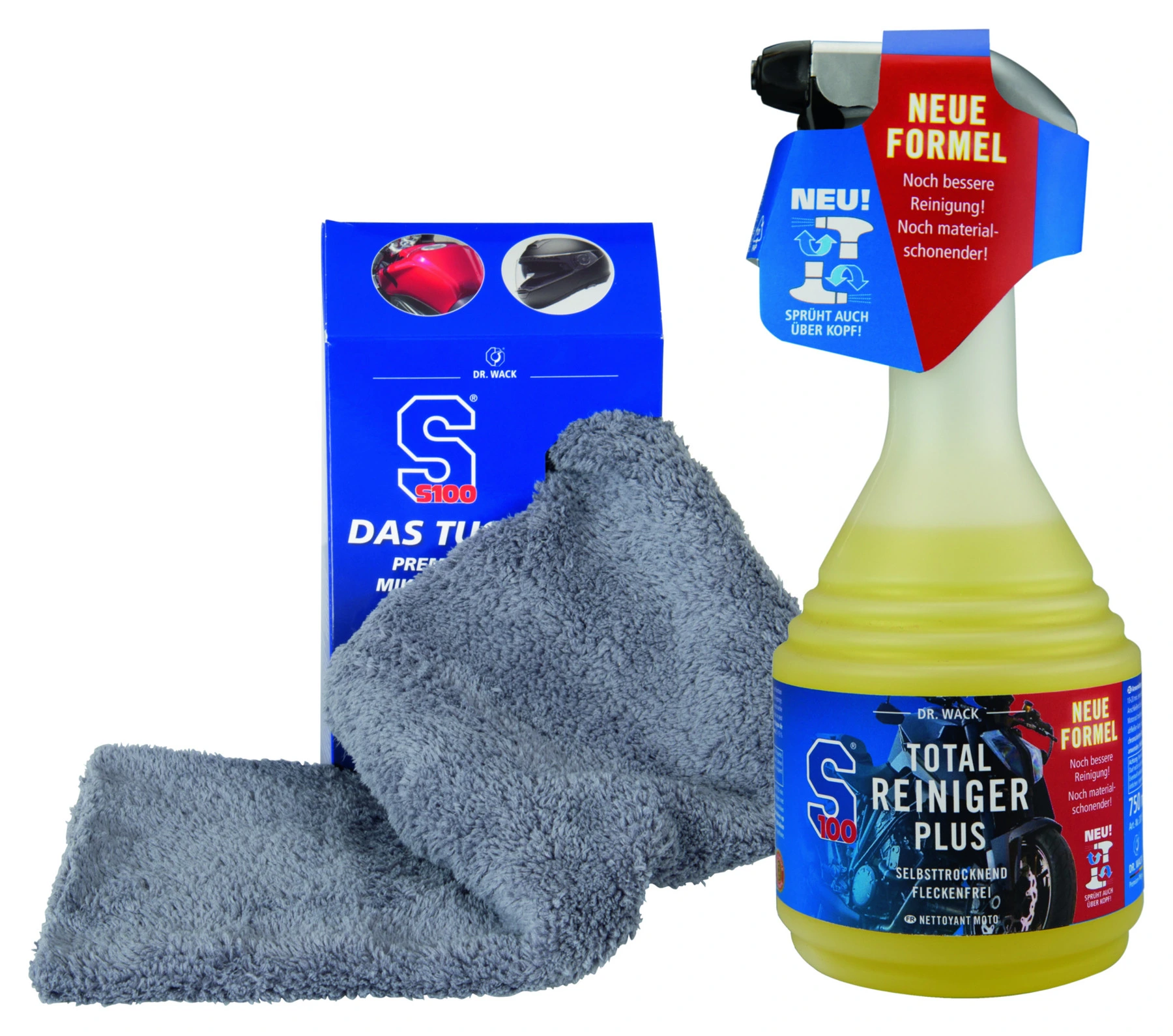 SÆT: Total Reiniger Plus + Das Tuch