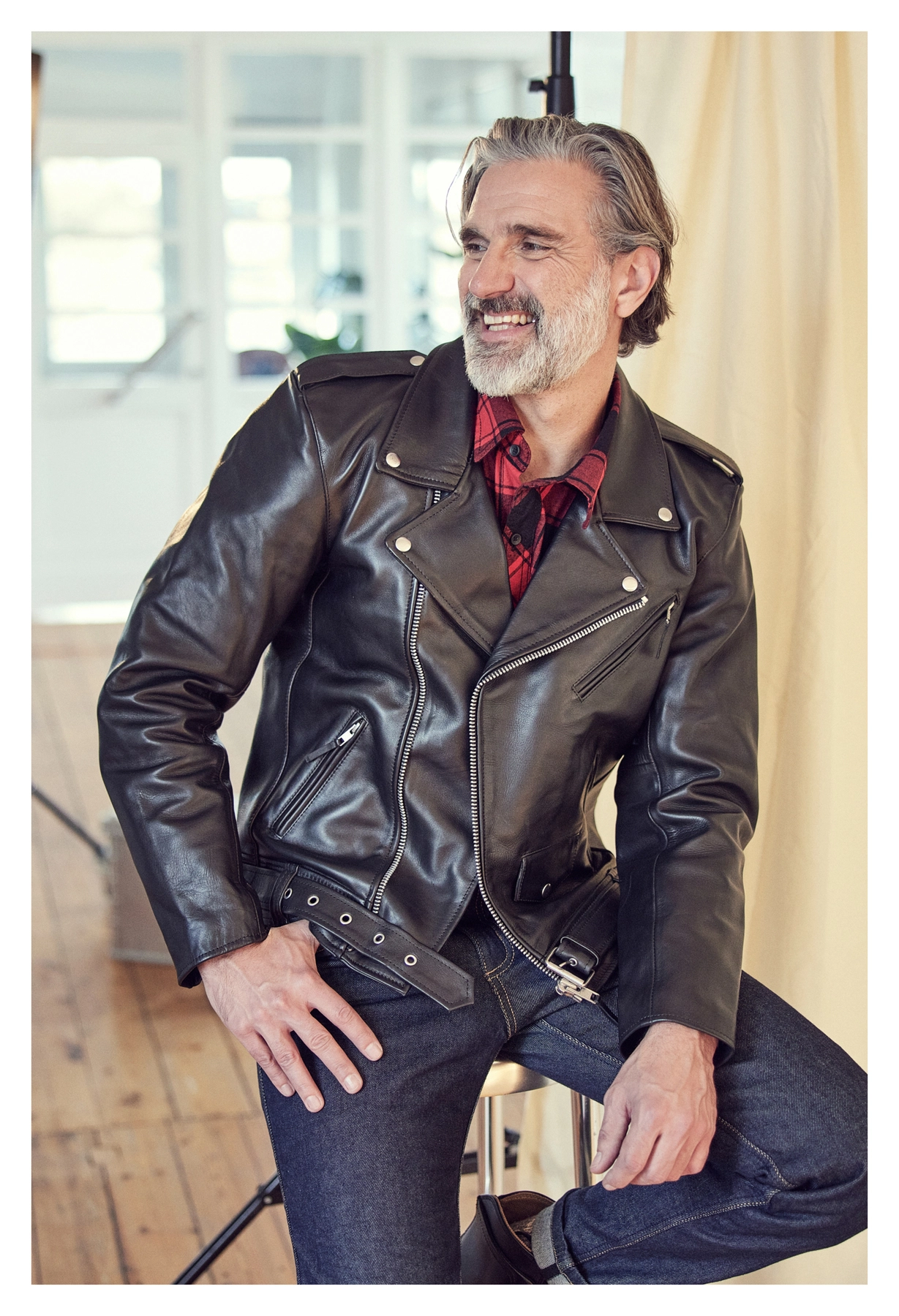 Detlev Louis Detlev Louis DL JM 3 leather jacket