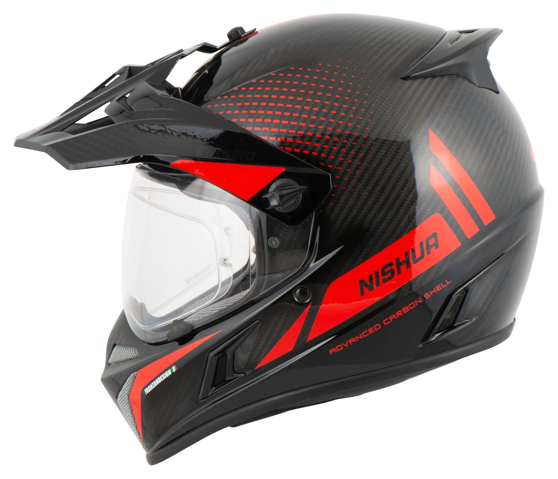 Carbon enduro helmet sale