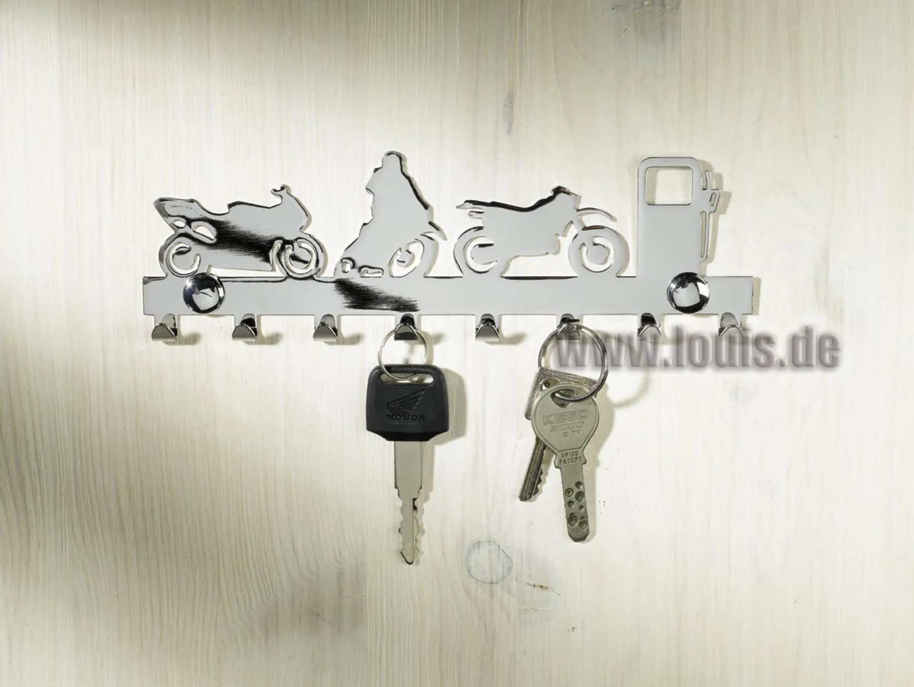 Louis KEY RACK MOTORCYCLE WITH 8 HOOKS low cost Louis