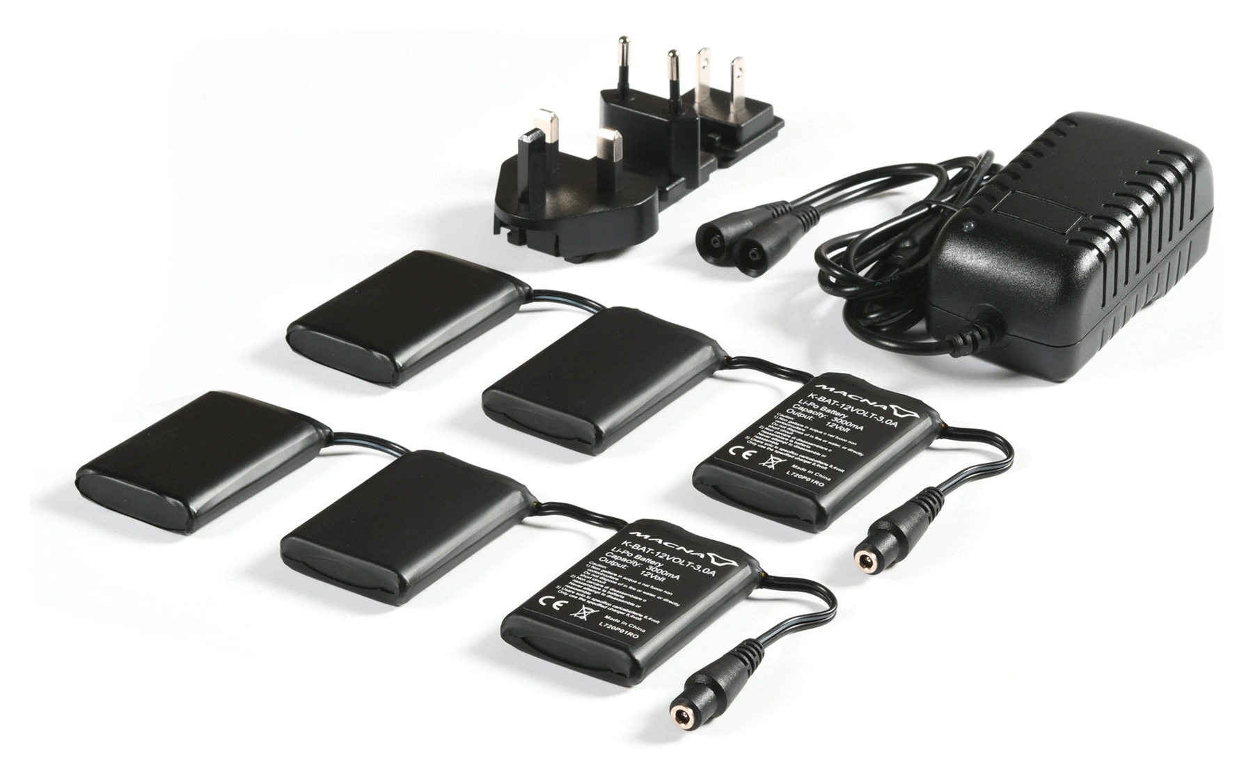 Ersatzakku 12V/3A inkl. Ladekabel