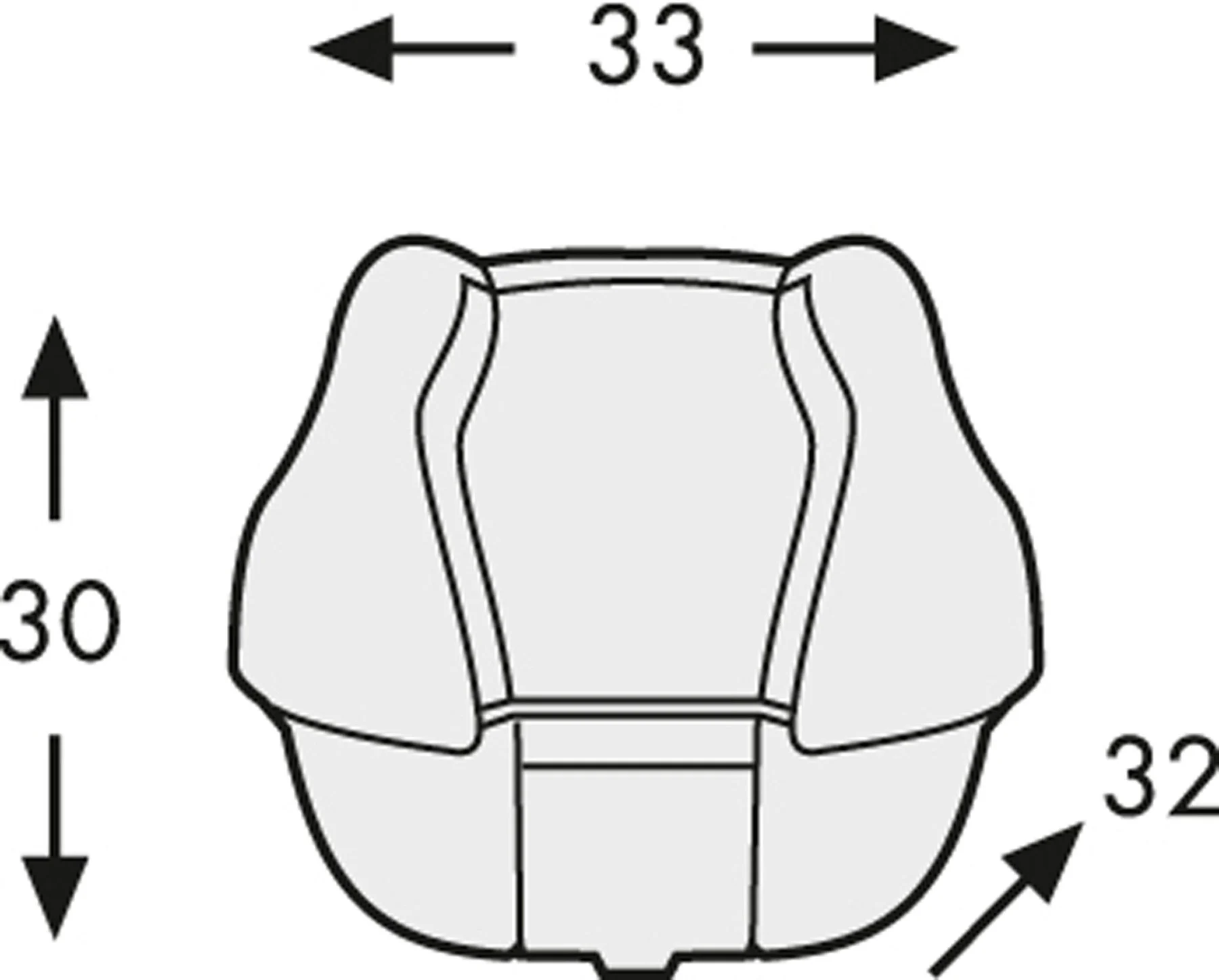 Hepco+Becker Journey top case 30 litri