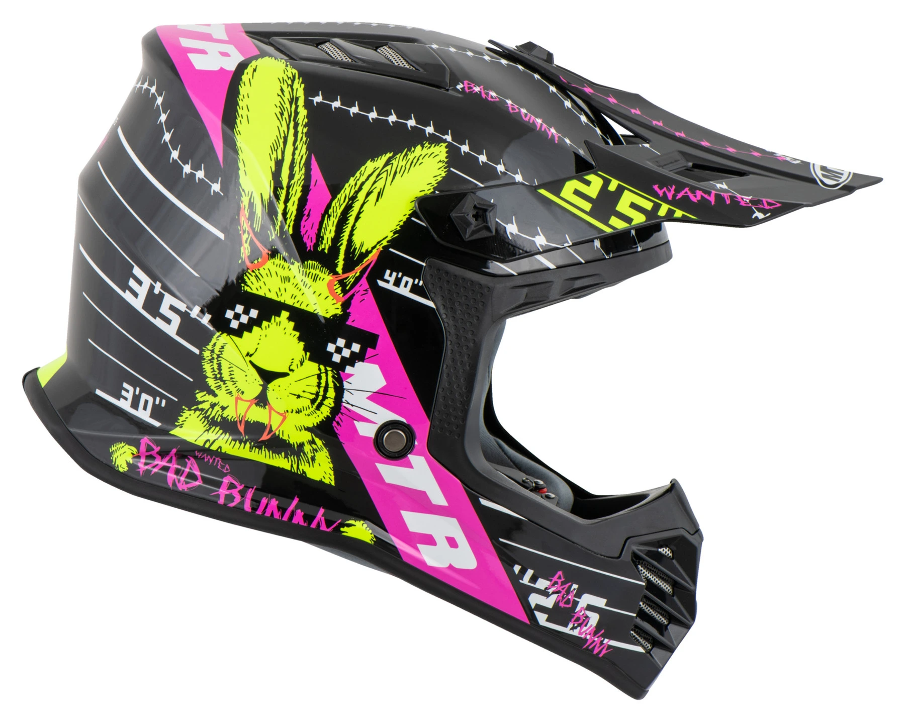 Motocross helmet pink discount