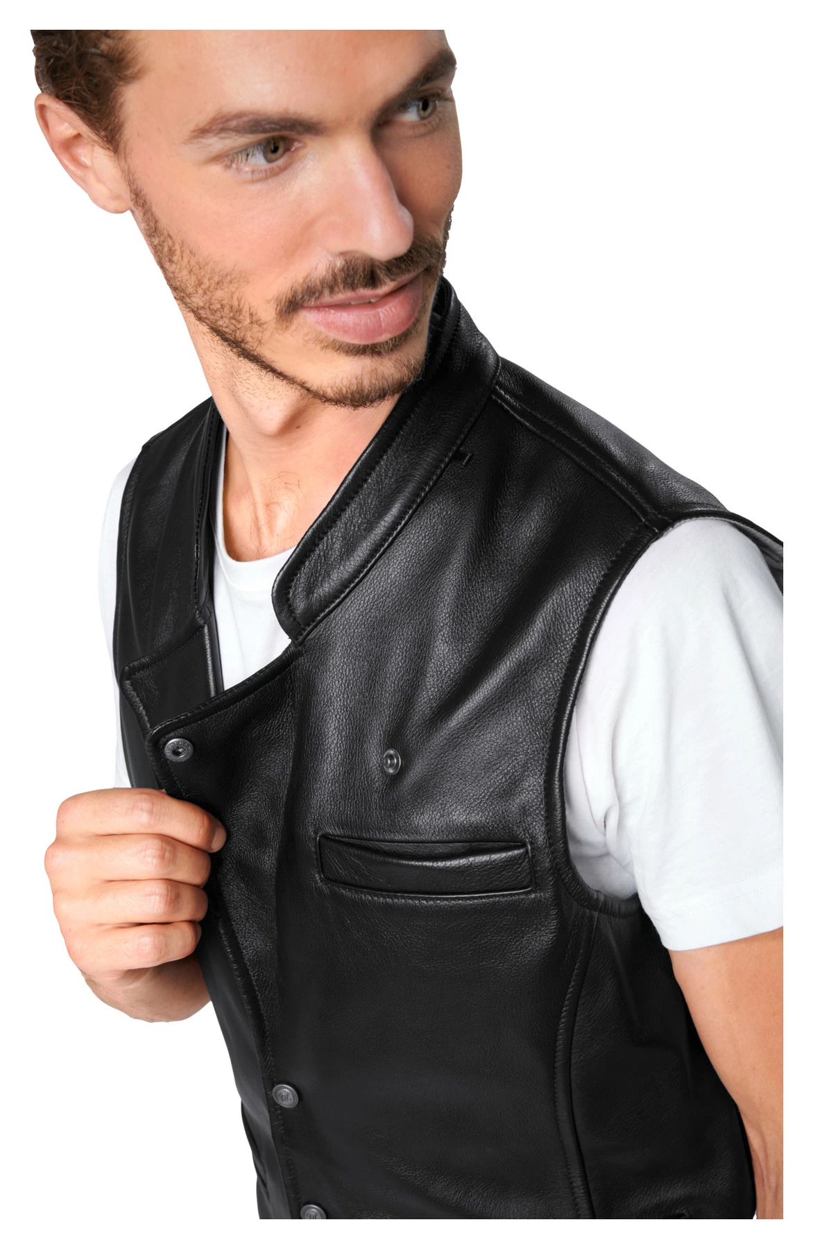 Louis vuitton leather vest online