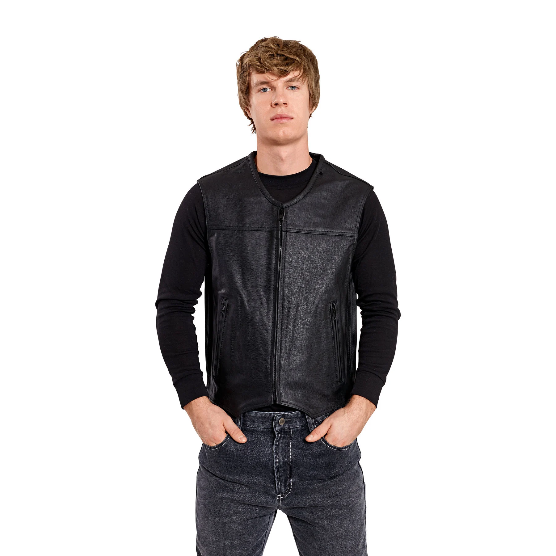 Lædervest
