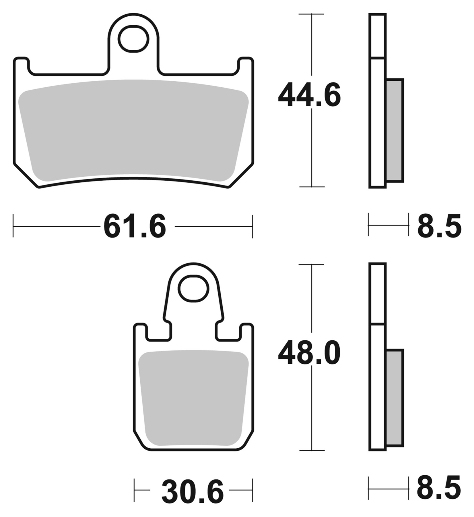 Plaquettes De Frein Metal Fritté
