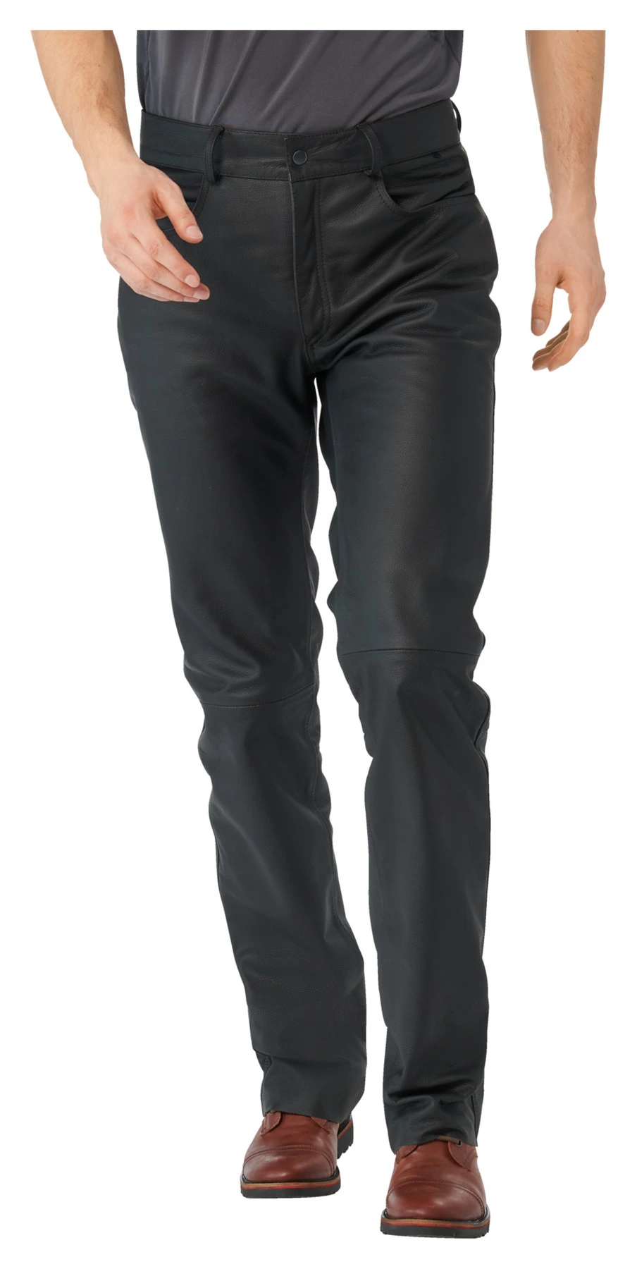Fastway Fastway Fashion Men 201 Leather Jeans