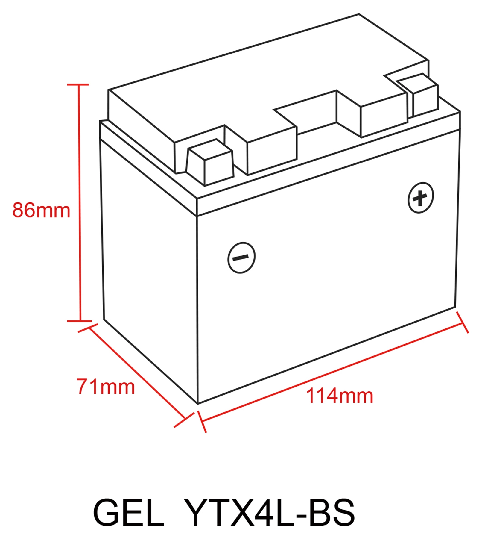 Gel-Batterie