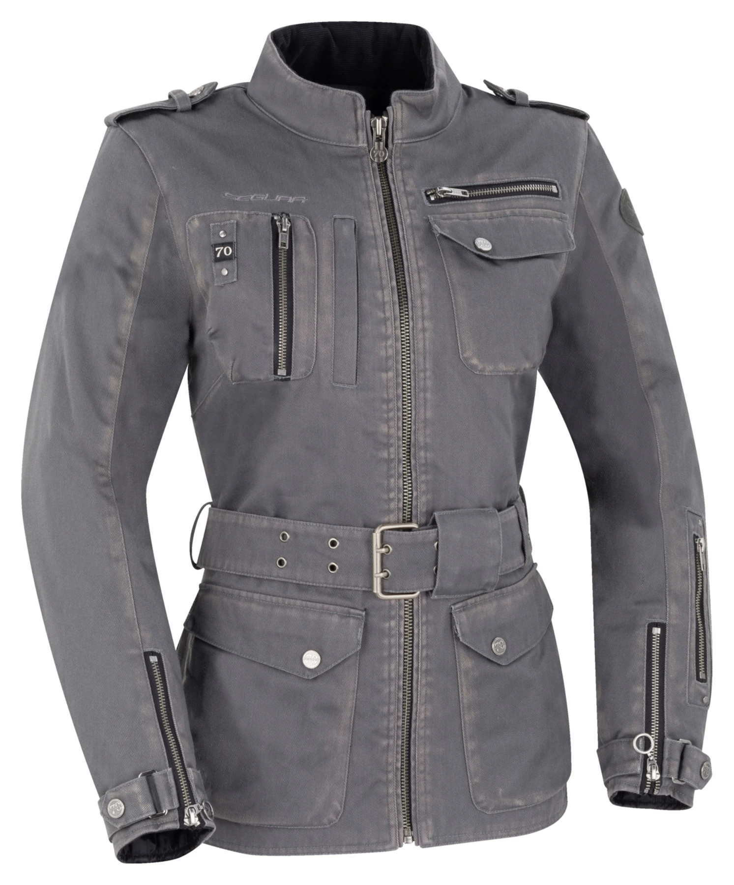 Sagura Lady Woodstock veste text. femme