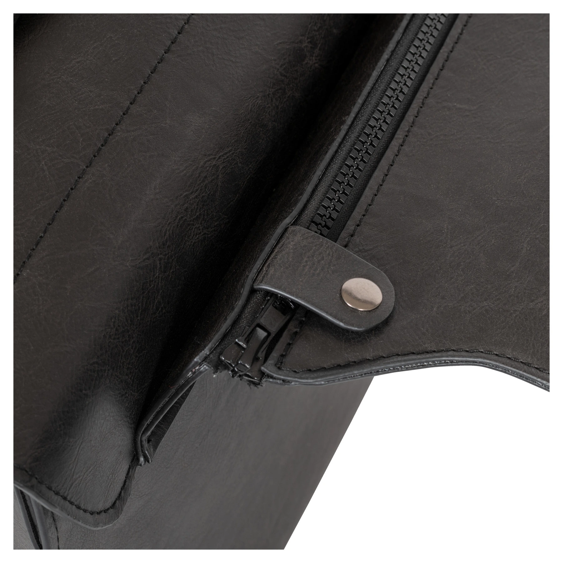 Faux leather saddlebags, Volume: 27 l