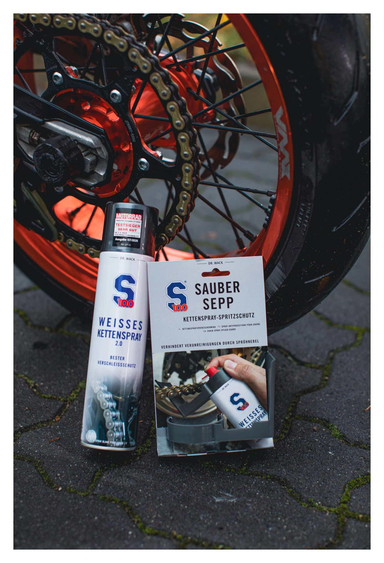 Weißes Kettenspray 2.0