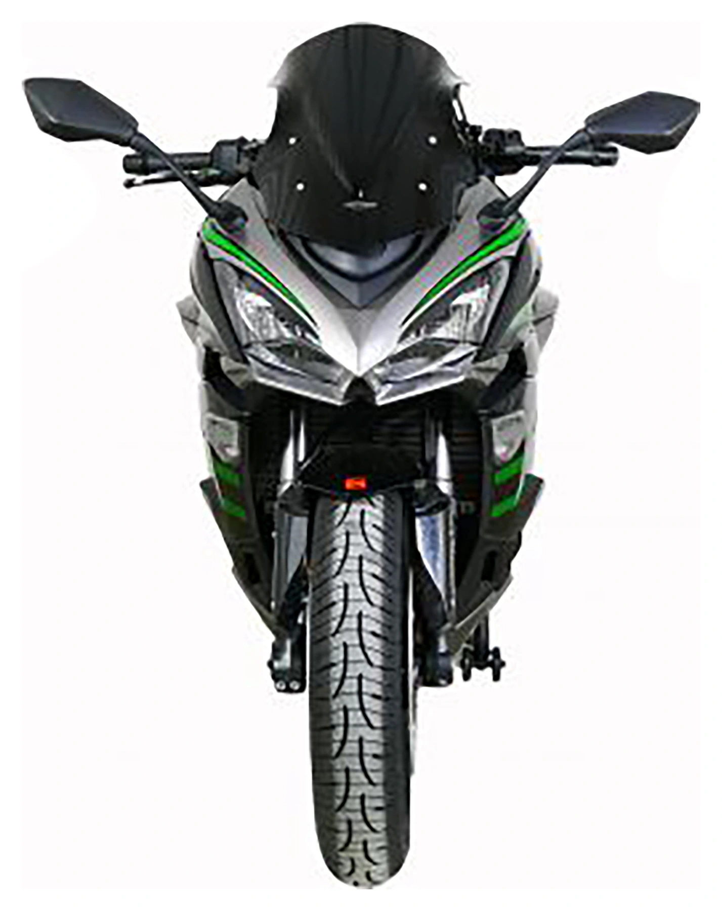 Racingscheibe schwarz, mit ABE