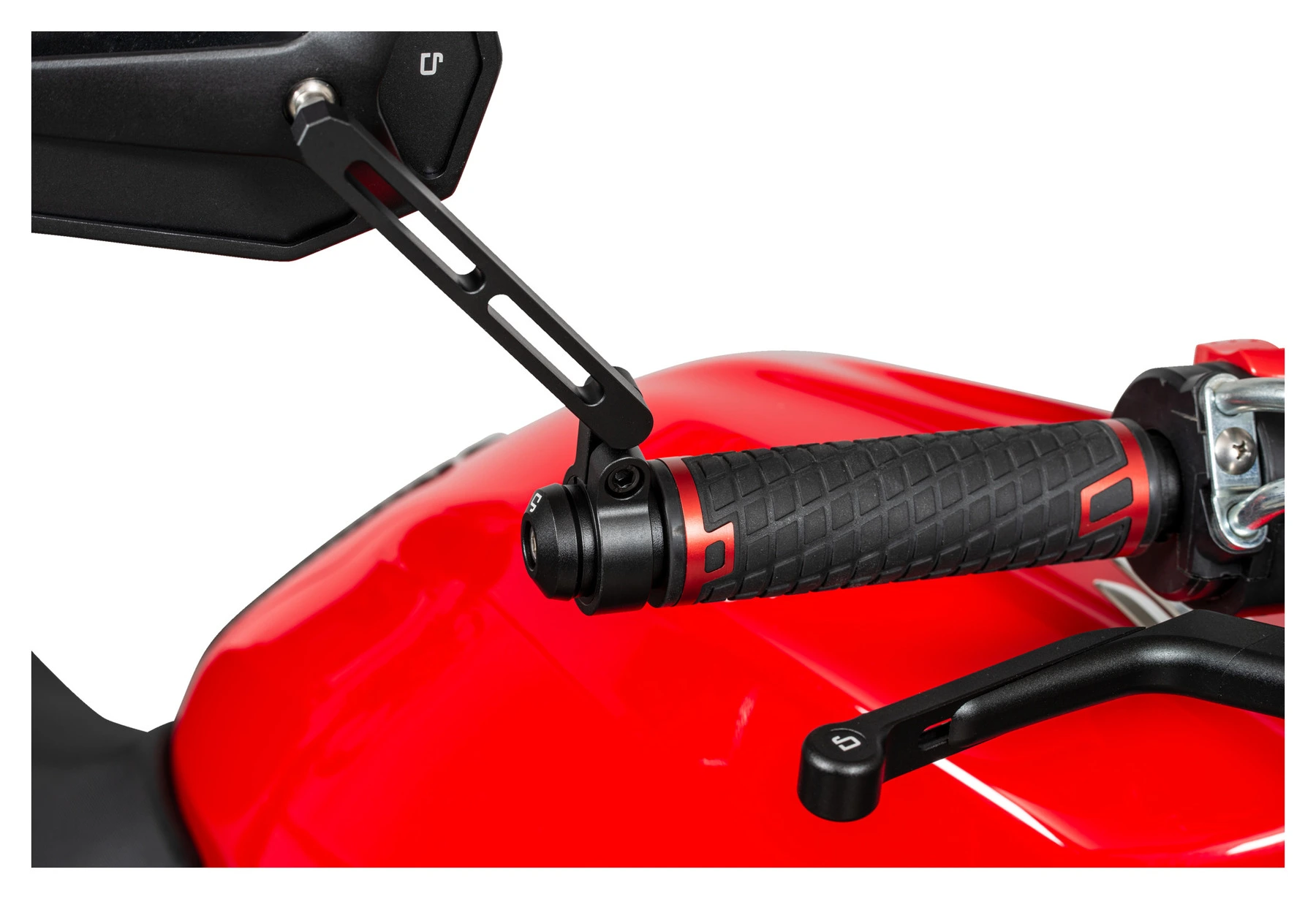 Embouts De Guidon Vélo En Alliage Aluminium - Noir, Rouge, Bleu - Pour VTT, Route, Moto, Sport
