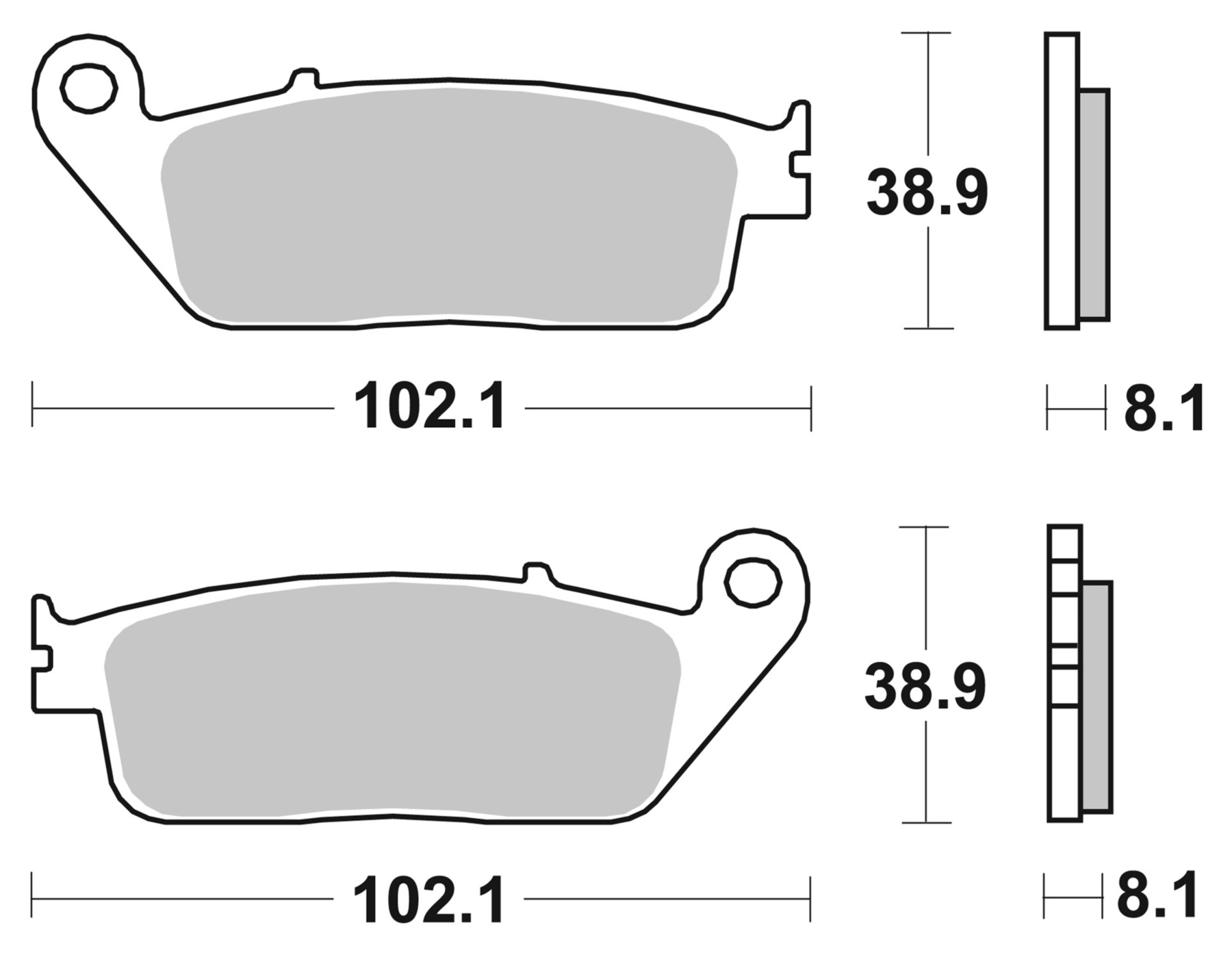 Plaquettes De Frein Metal Fritté