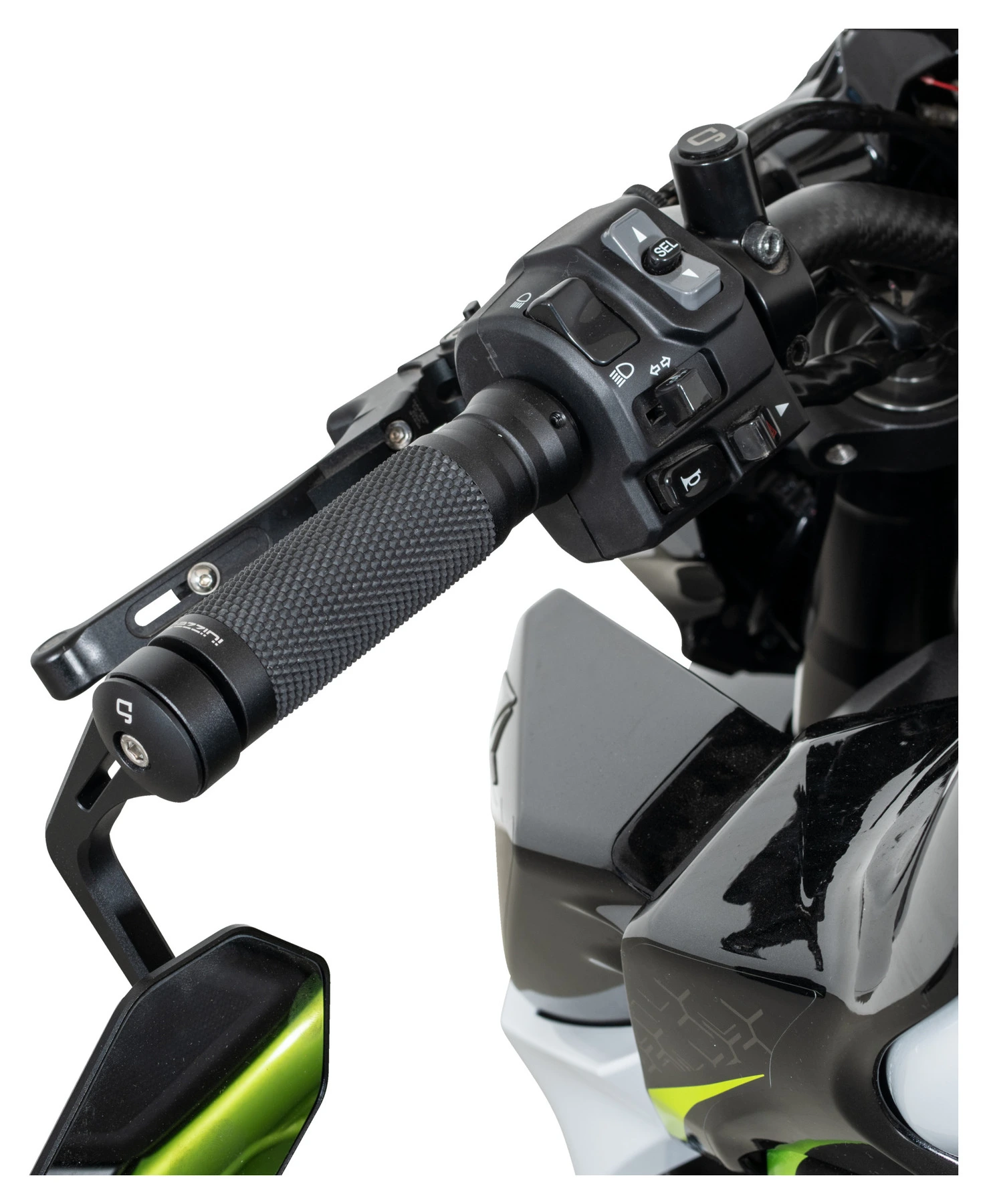Aluminium grips, for 22.2 mm handlebars