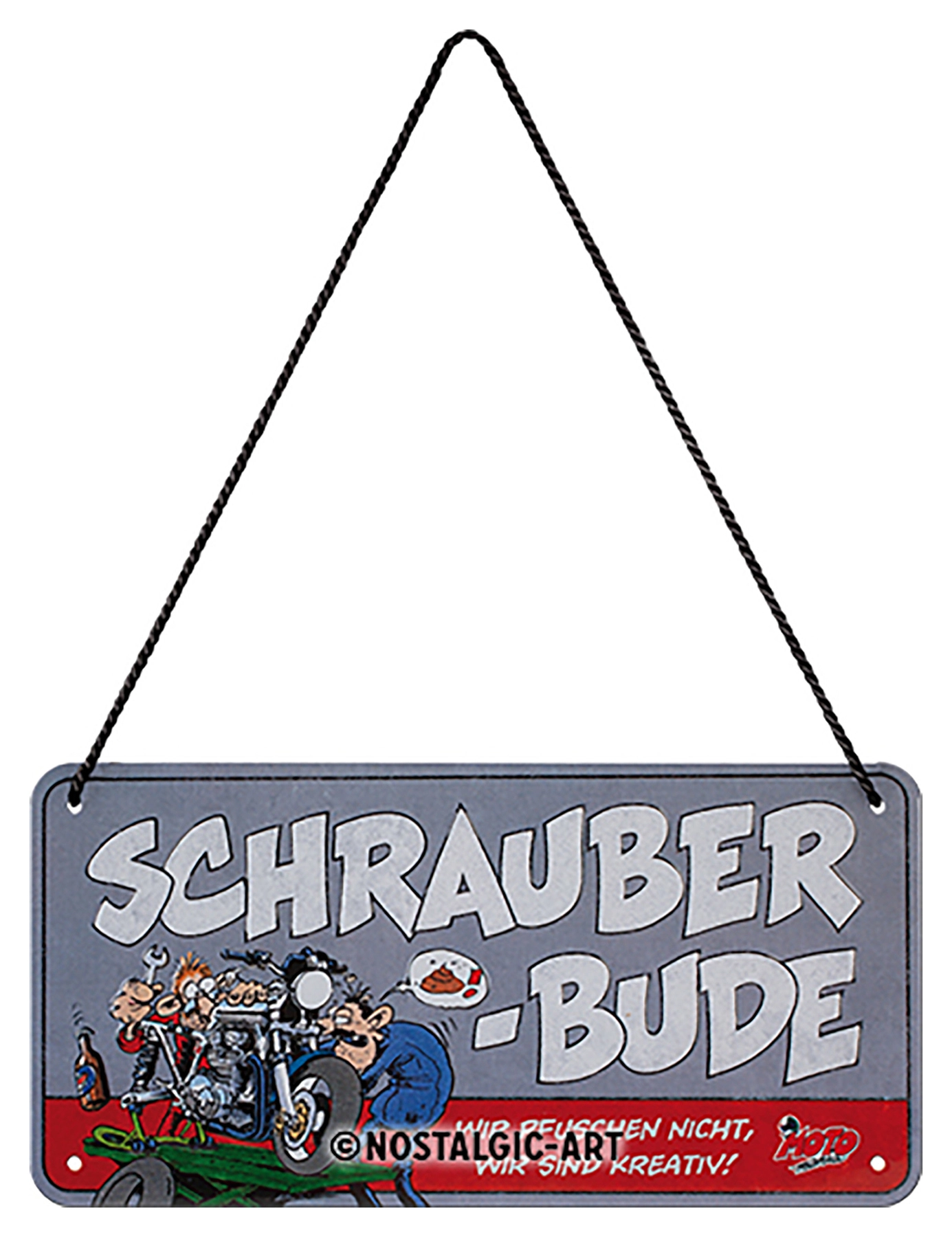 *Schrauberbude* Plaque Susp.
