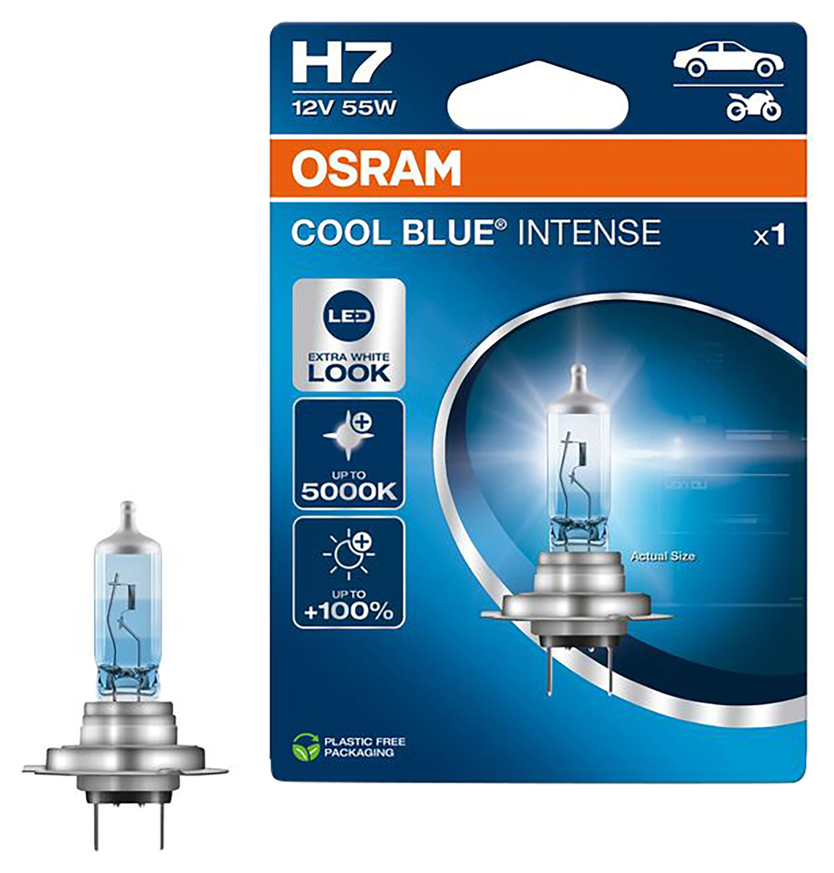Cool Blue Intense H7 Halogenglühlampe