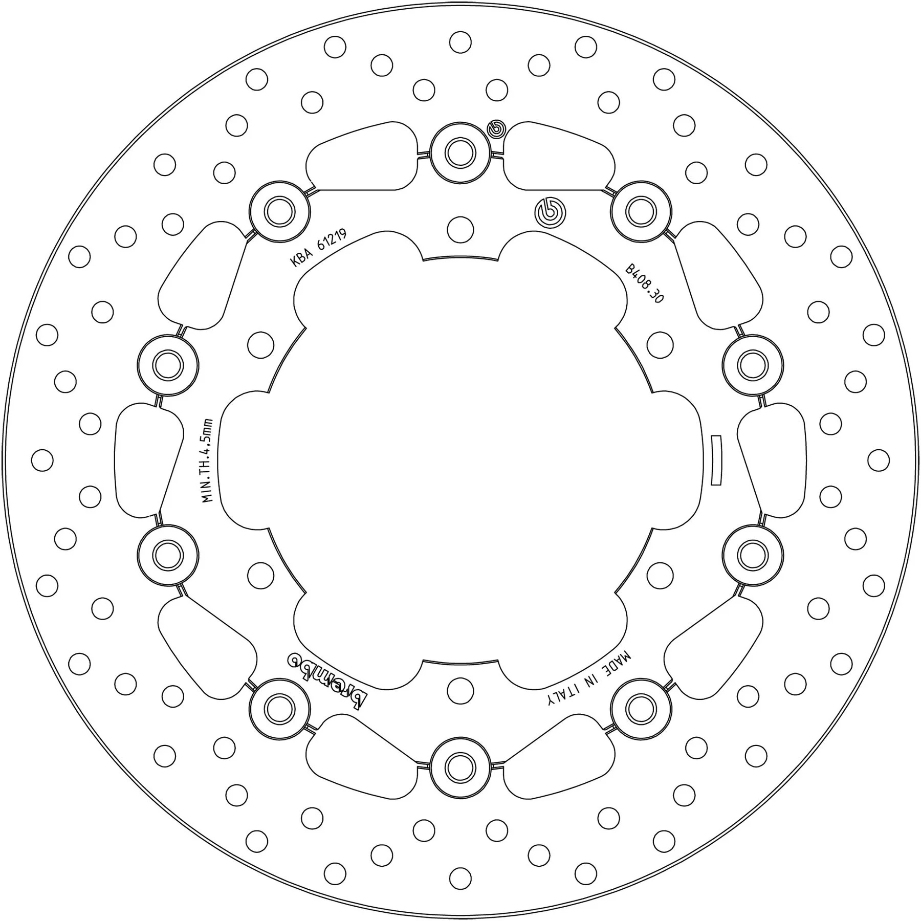 Disques De Frein Flottants