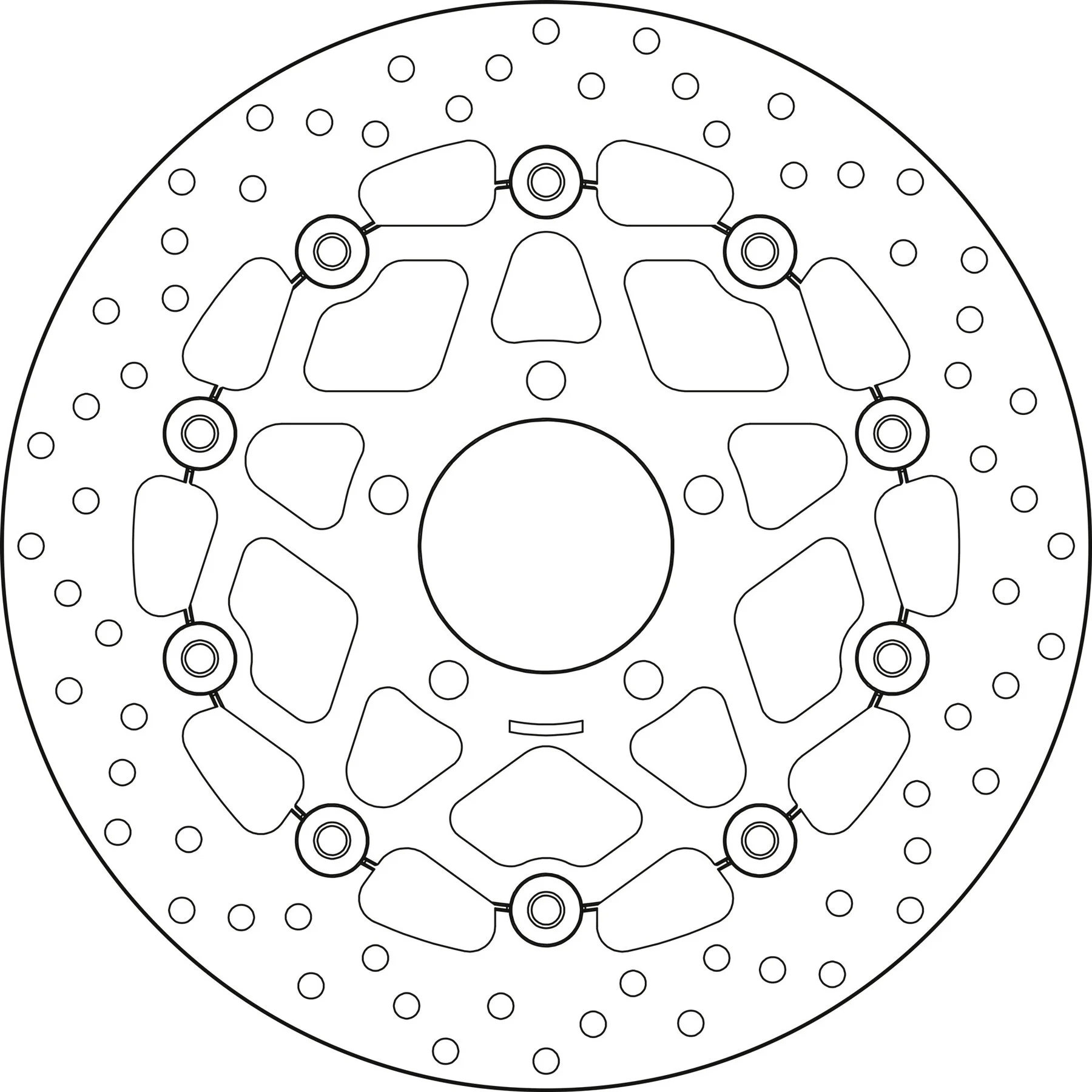 Disques De Frein Flottants