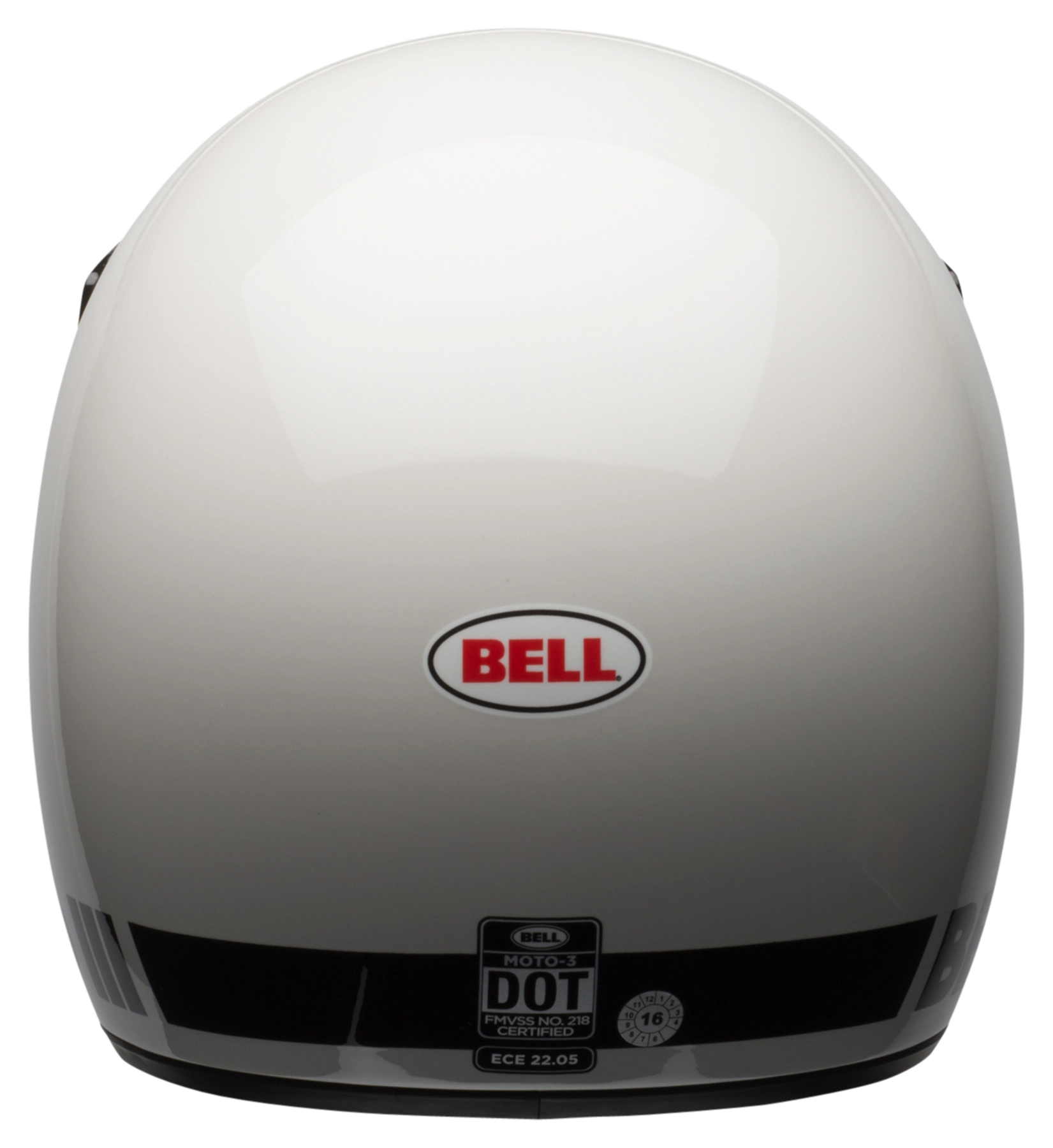 Moto-3 Classic White