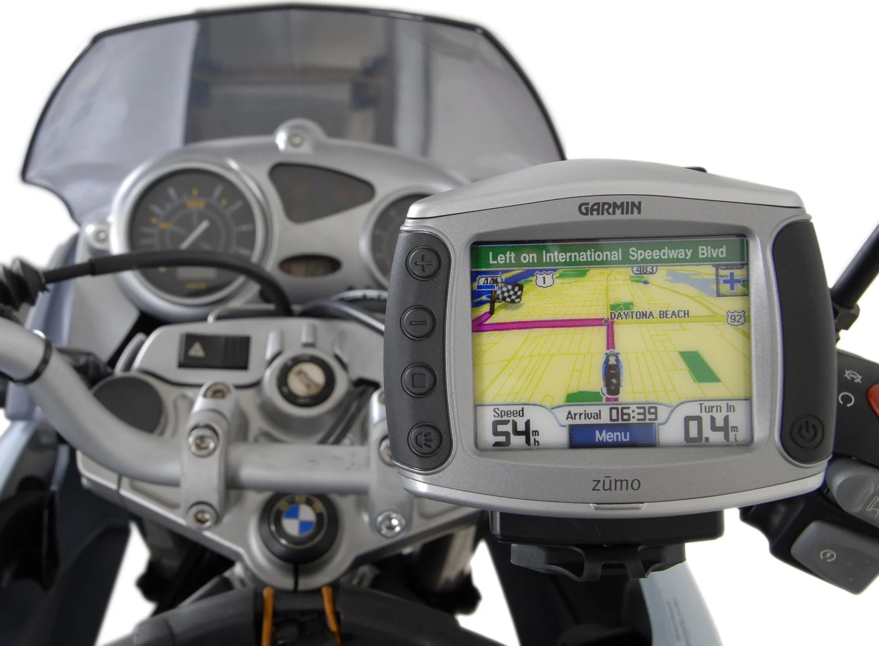 Kit Adattatore SW-MOTECH Per Supporto GPS Quick-Lock, Per Garmin Zumo 340/345/350/390/590/595/660, Nero