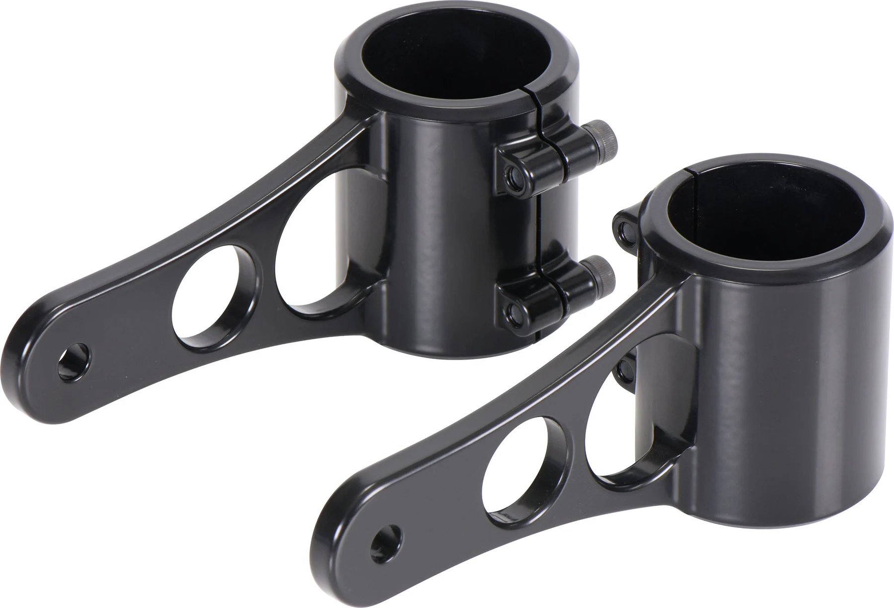 Light mount, black, pair
