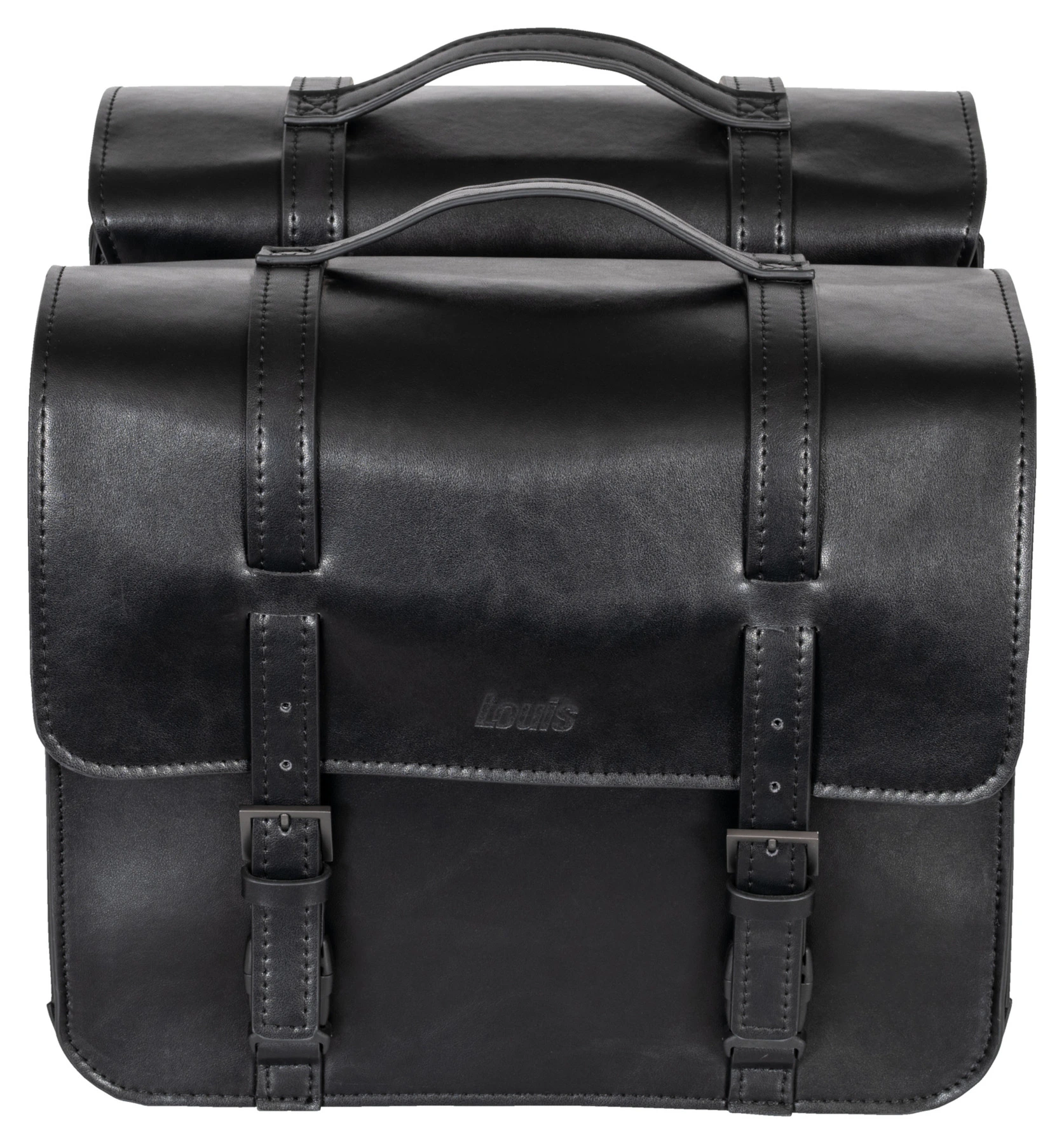 Sacoches de selle cuir, volume : 12 l