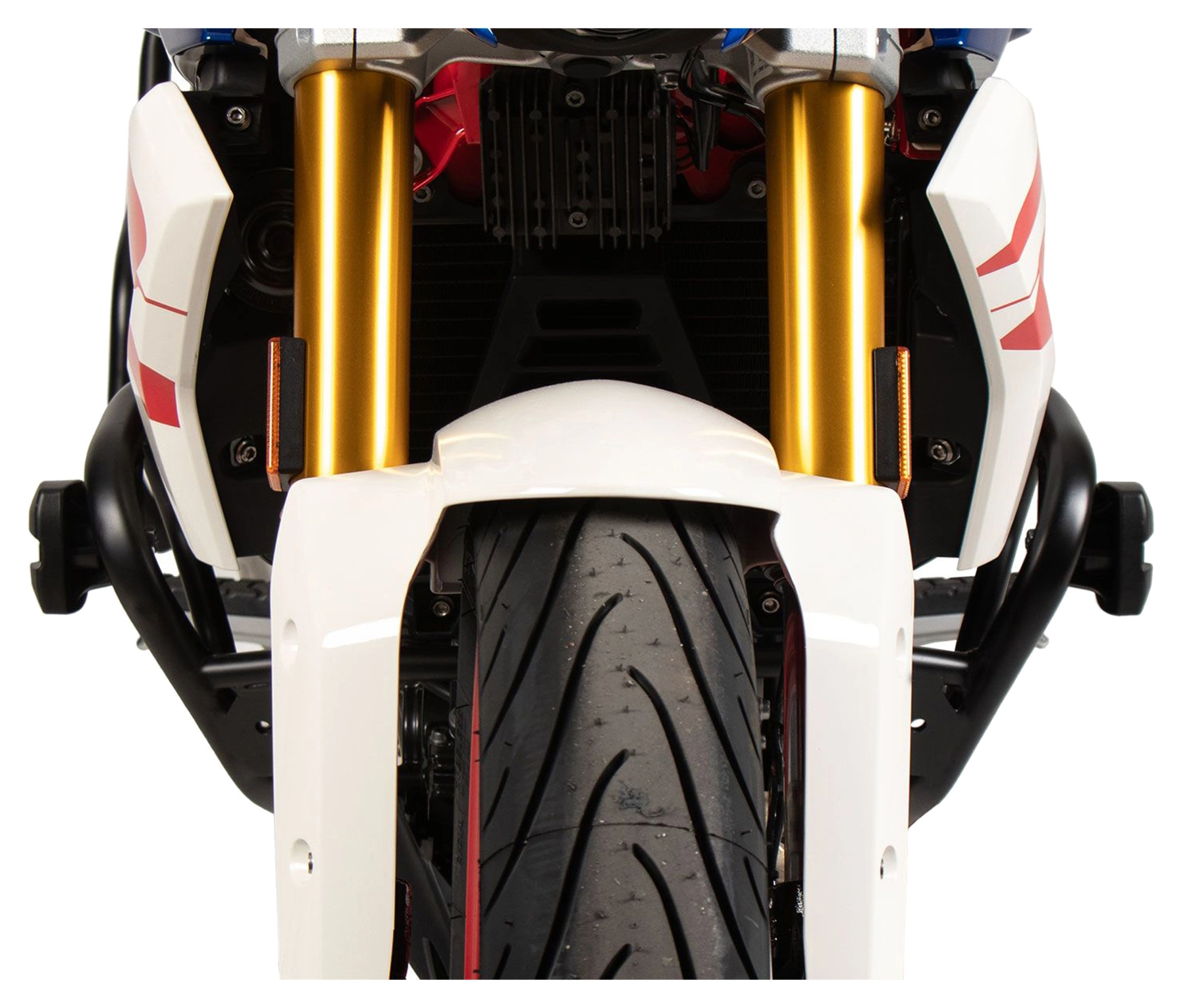 Engine crash bar incl. protection pad