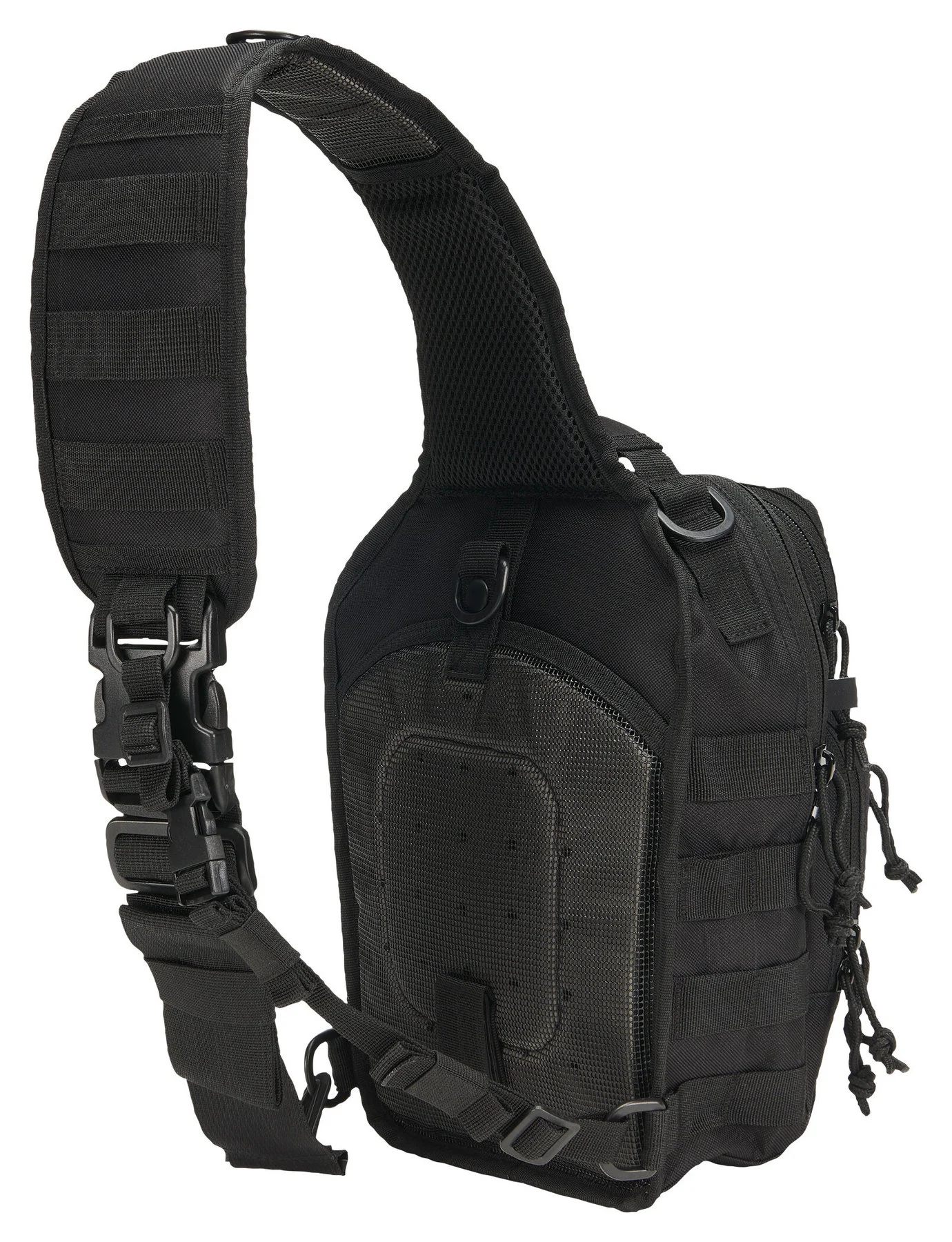 Mini Sac EDC Brandit – Polyester 600D, 10x12 Cm – Compartiment Zip, Anneau Porte-clés, Surface Velcro