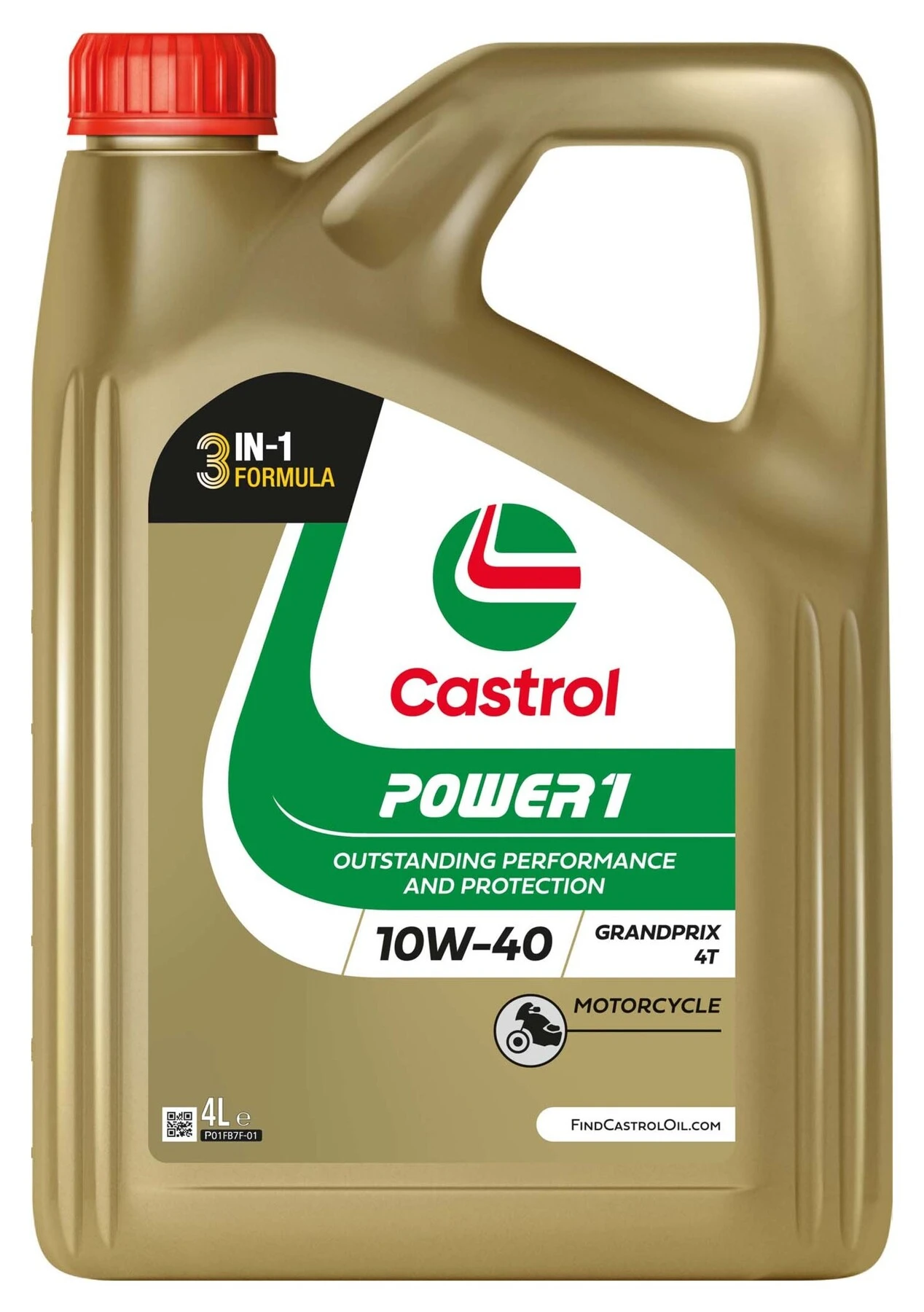 Motor Oil 4-Stroke 10W-40, 4 Litre