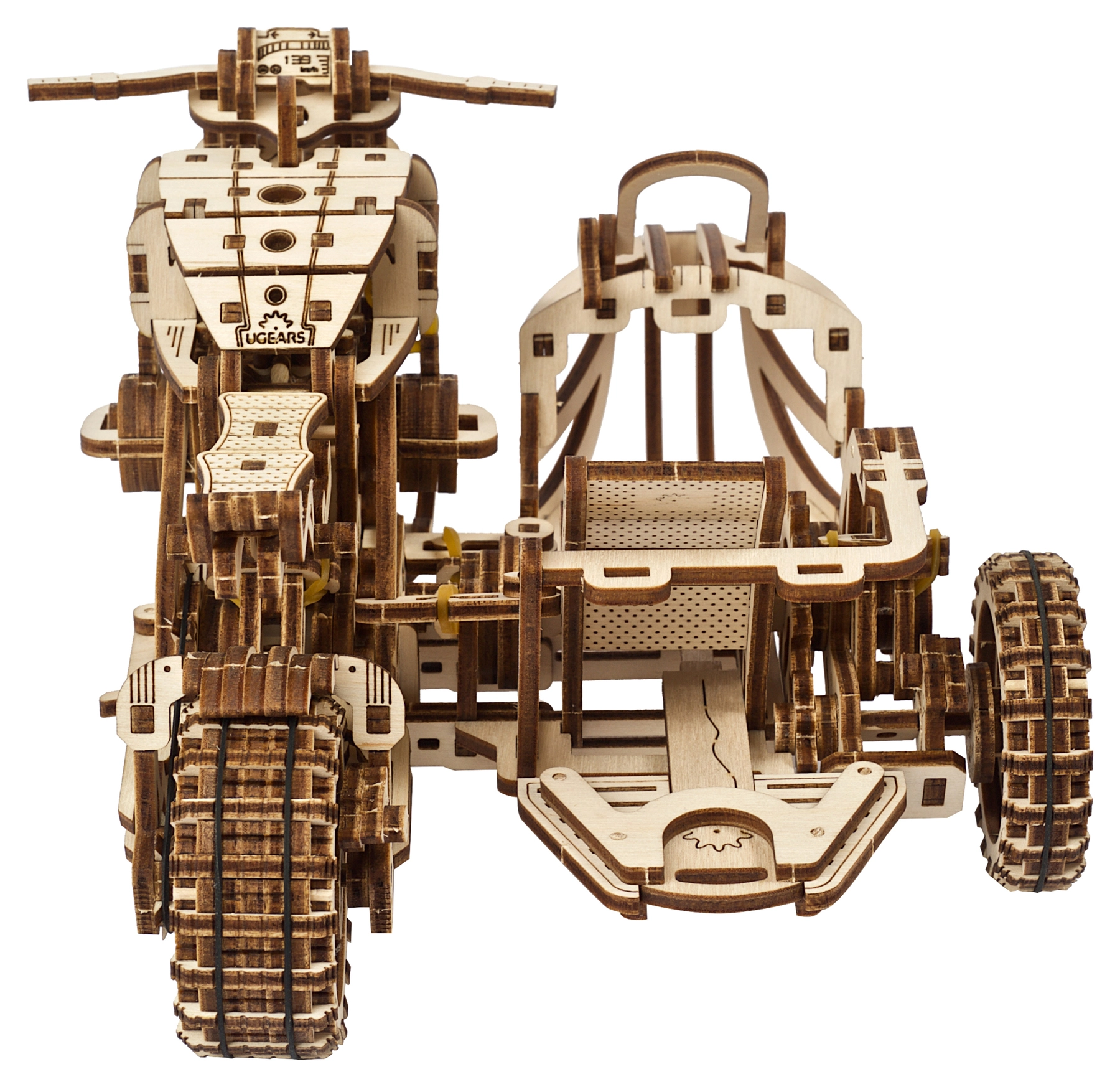 Model motocyklu UGEARS Scrambler UGR-10