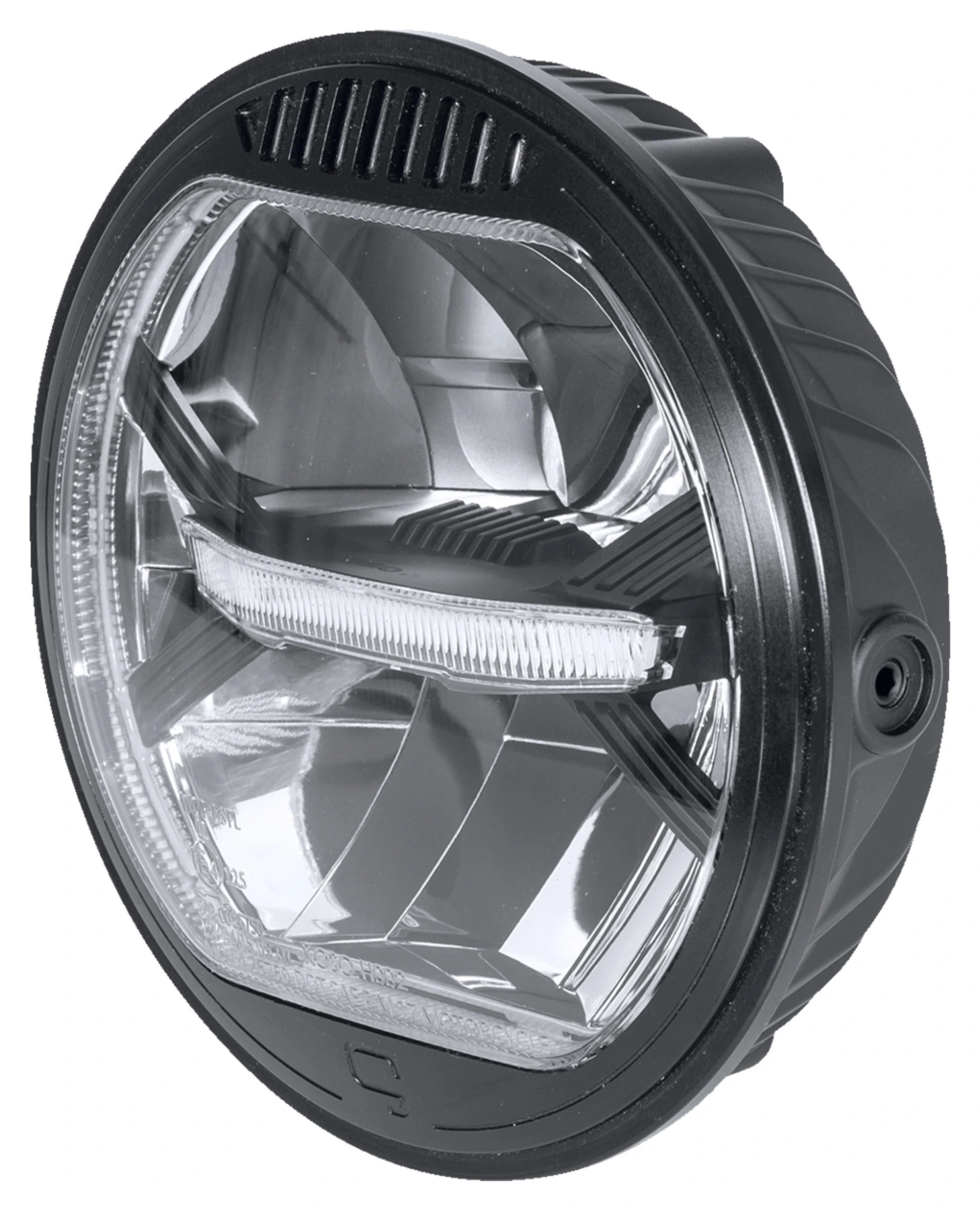 LED headlight + motoism lamp mask