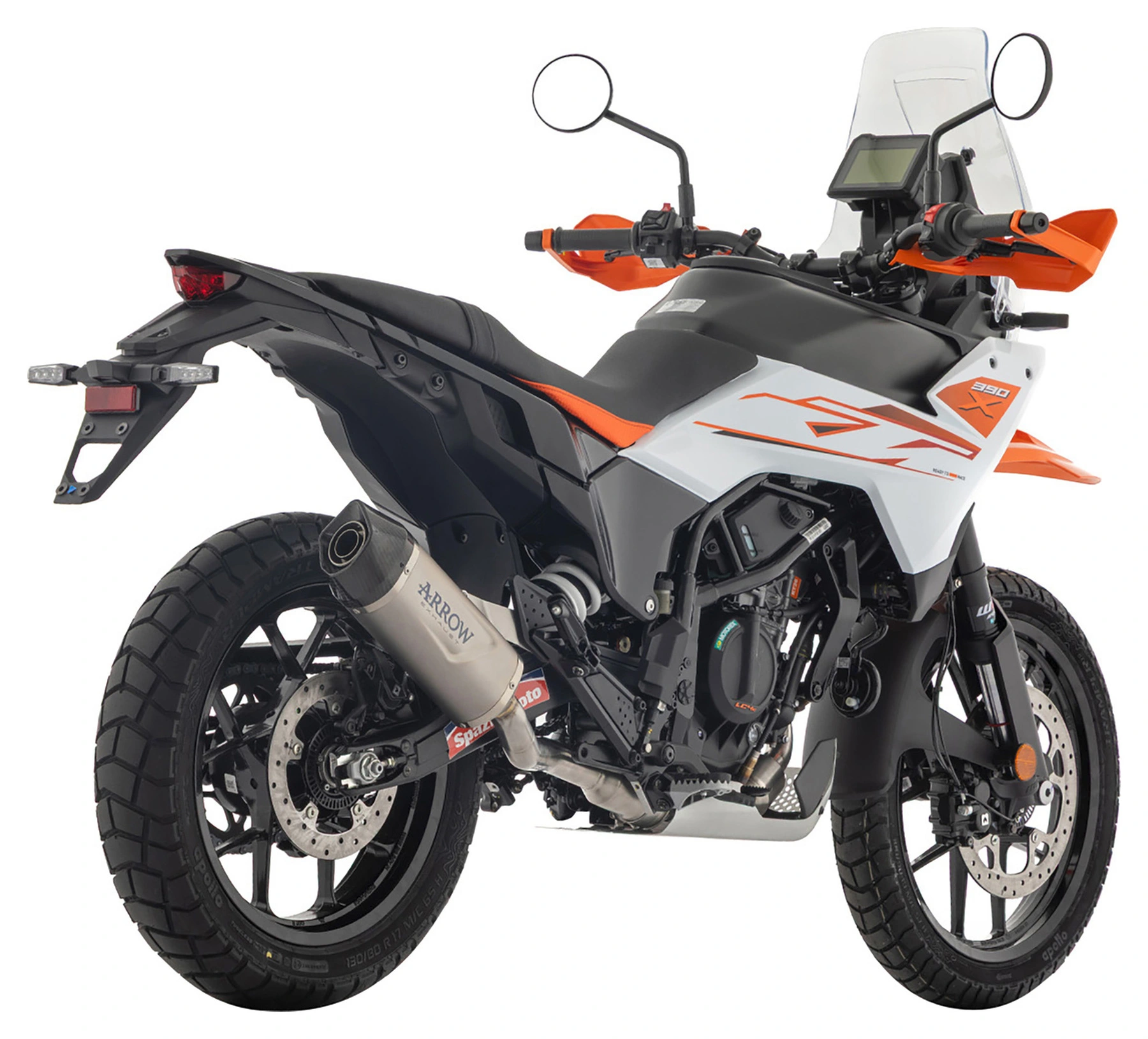 Indy Race Evo exhaust system