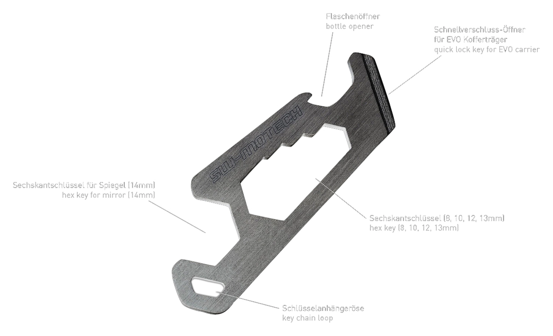 Multitool Key Fob