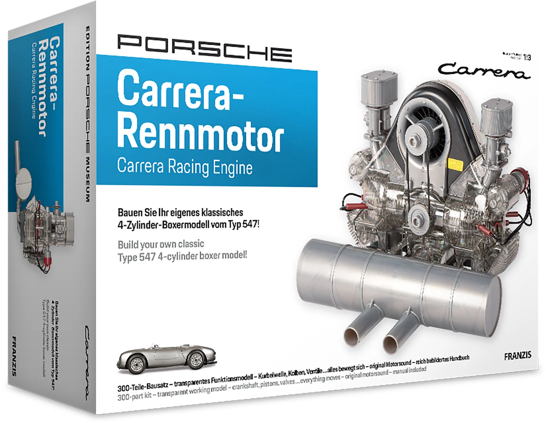 Porsche Carrera-Závodní Motor