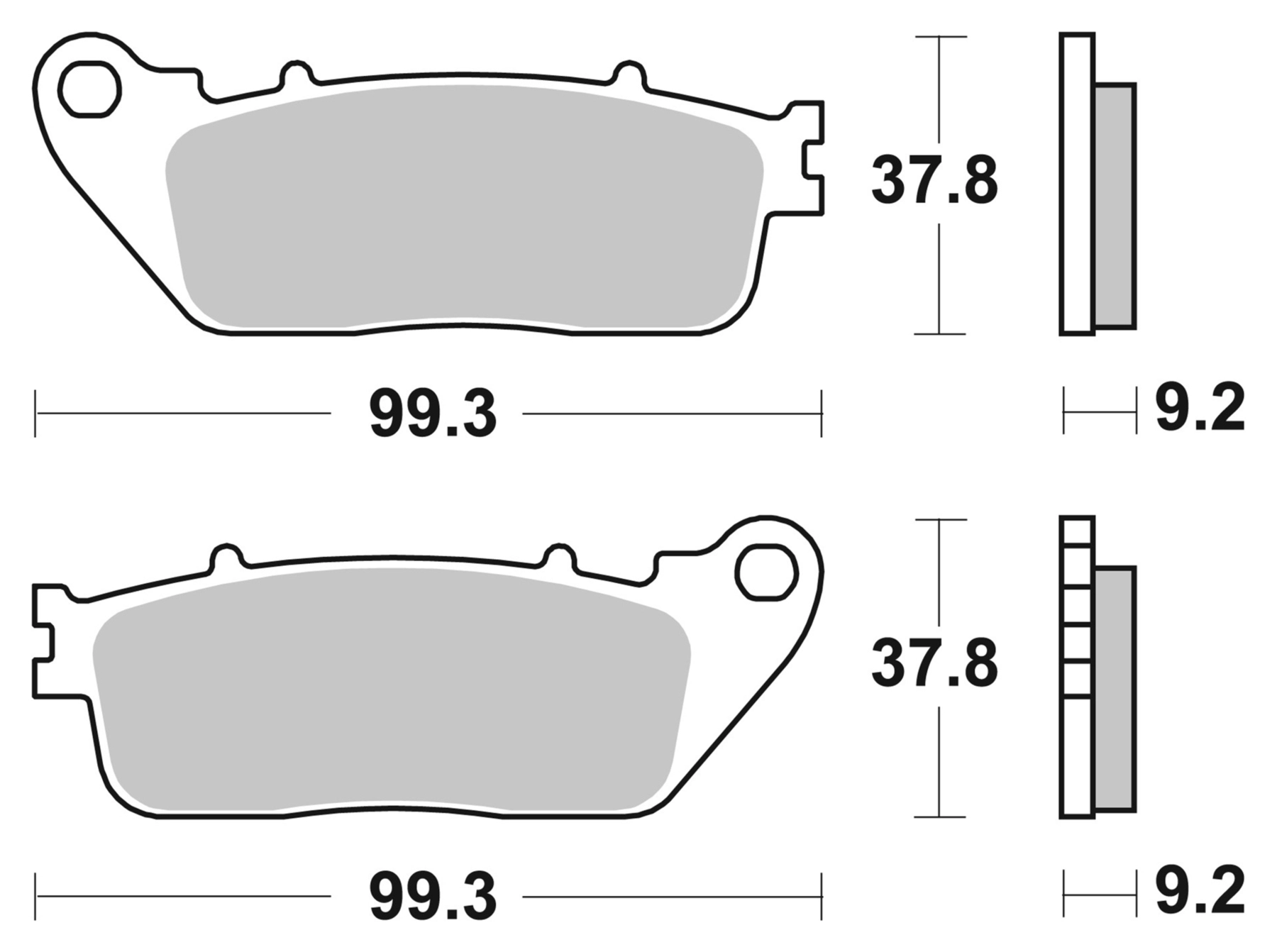 Plaquettes De Frein Metal Fritté