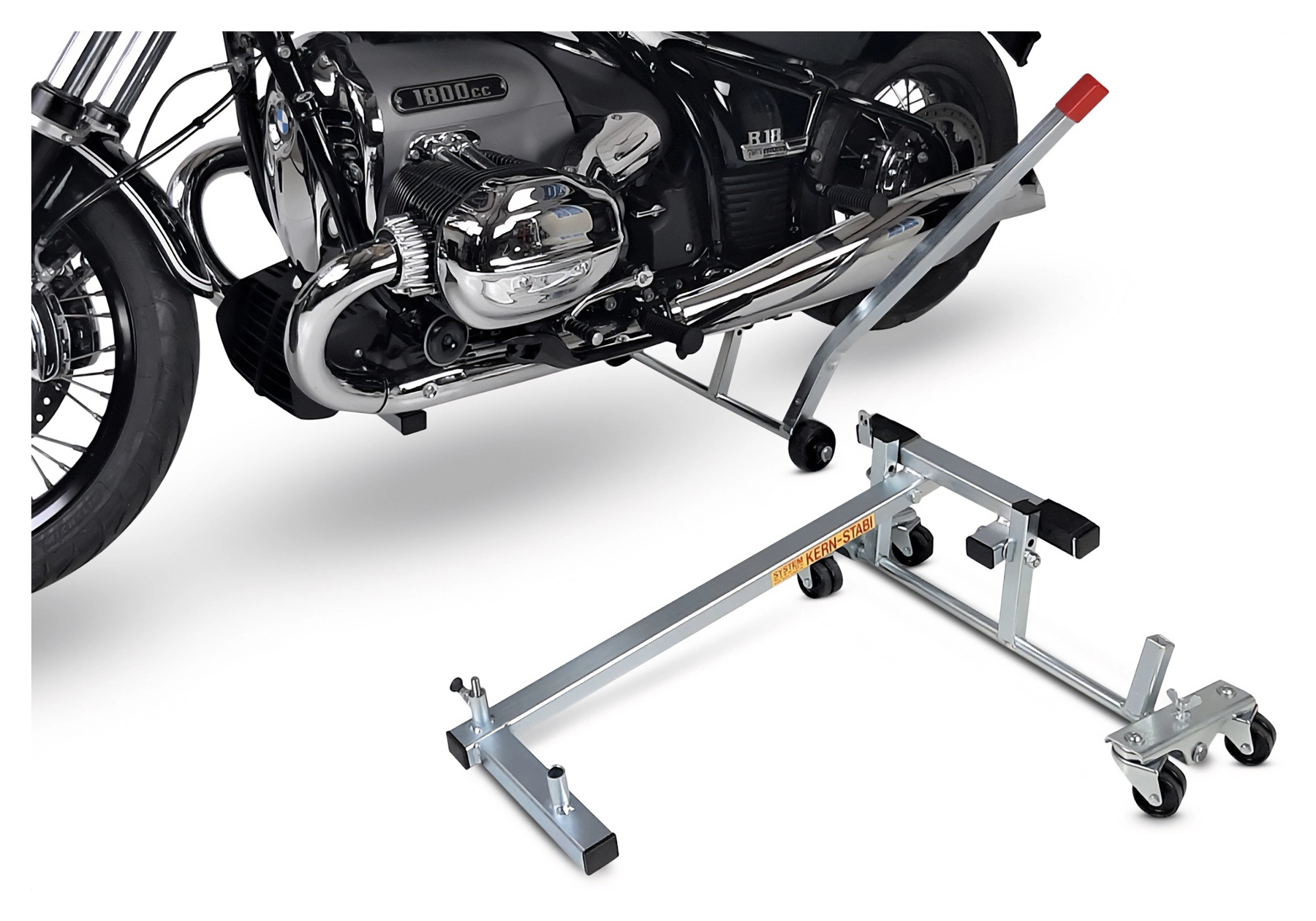 Rear assembly stand / manoeuvring set