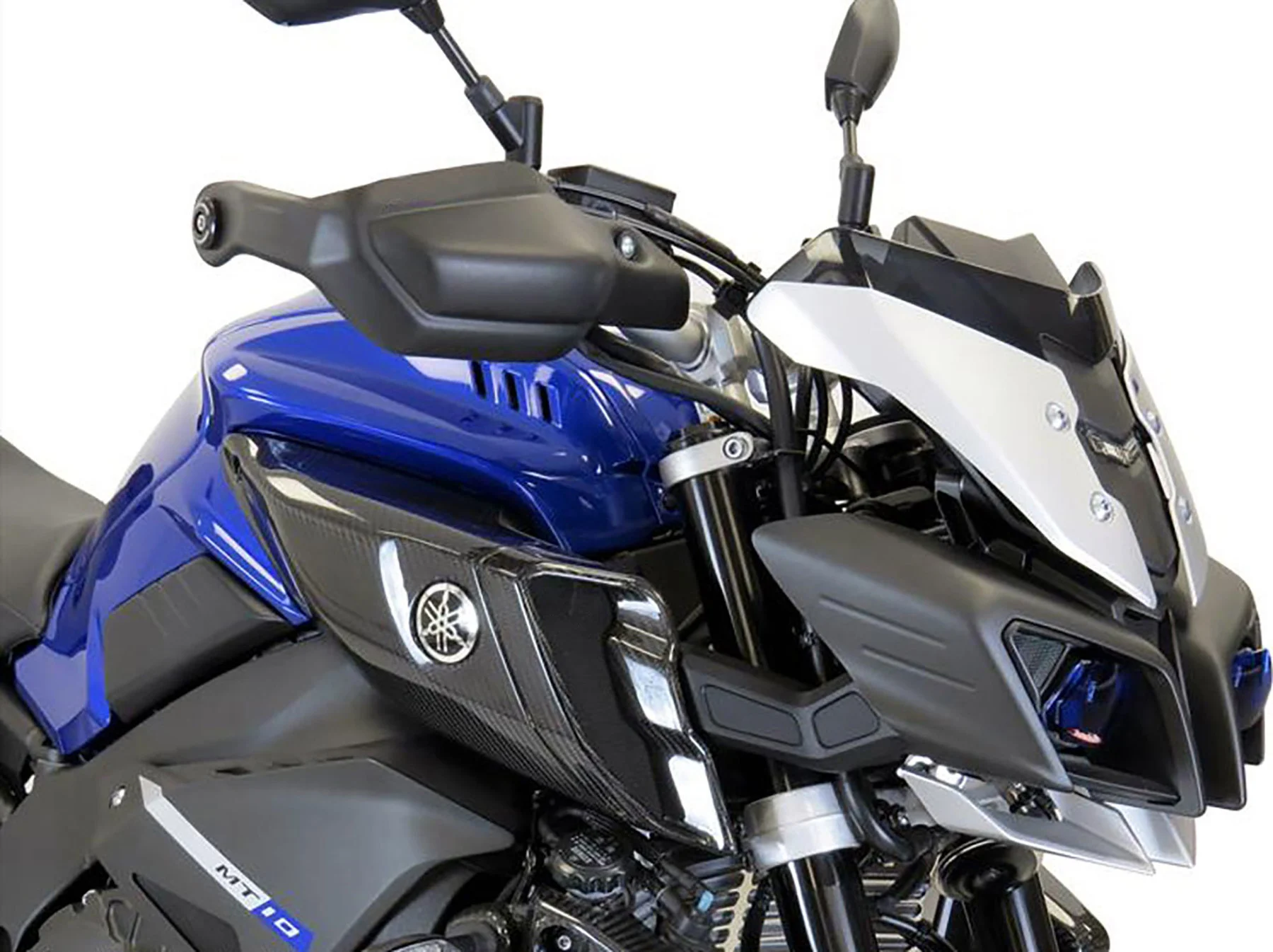 Lot De 2 Protège-mains Moto CHICIRIS Pour Sport 660 (2022-2023) - ABS/Métal - Coupe-vent