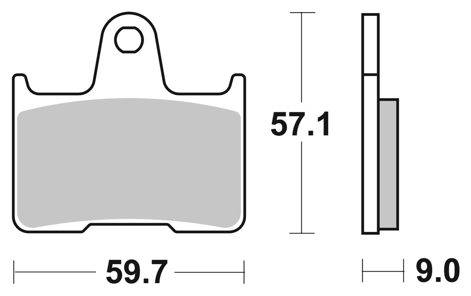 Plaquettes De Frein Metal Fritté