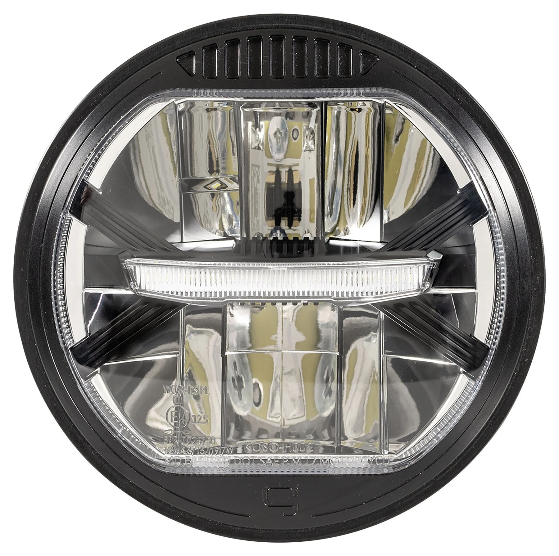 LED headlight + motoism lamp mask