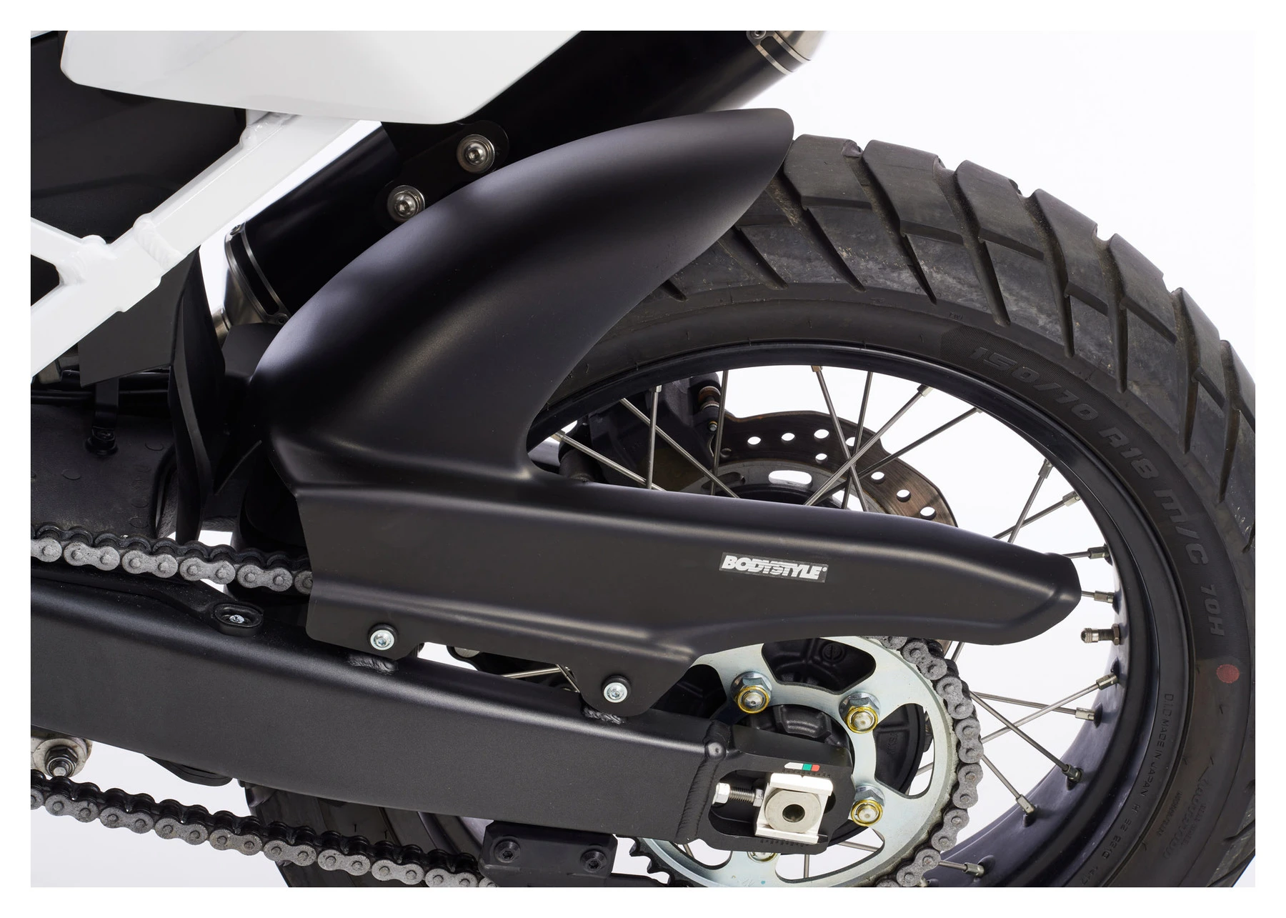 Hinterradabdeckung Blackline