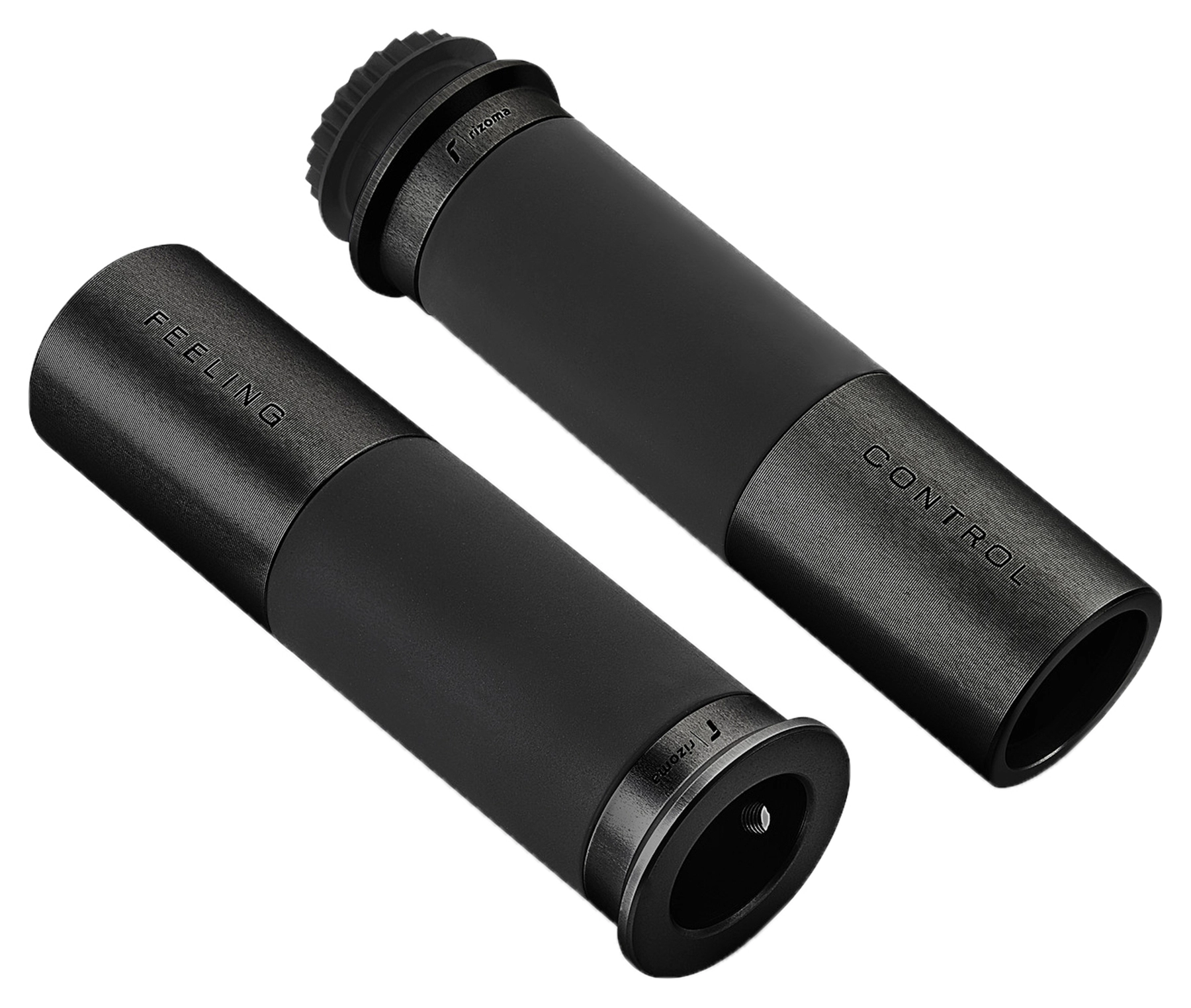 Icon handlebar grips Ø22 mm, black, pair