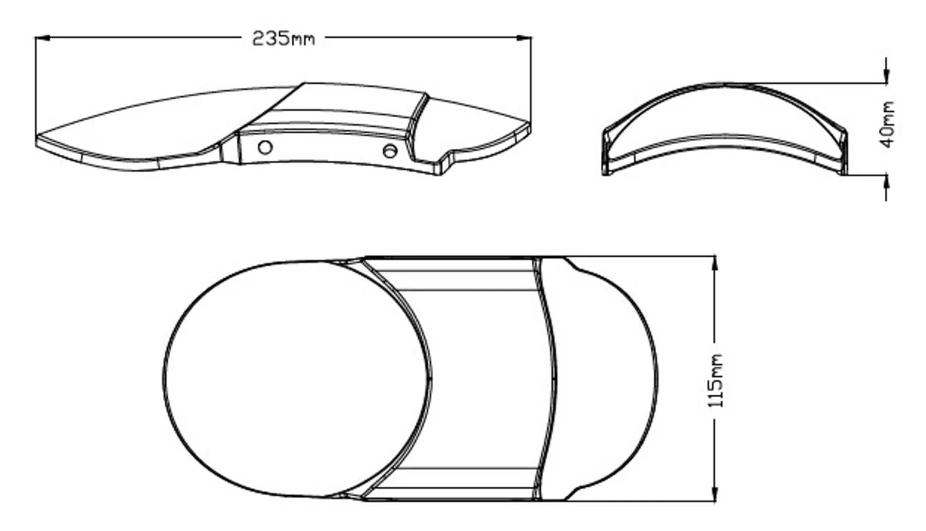 Front mudguard