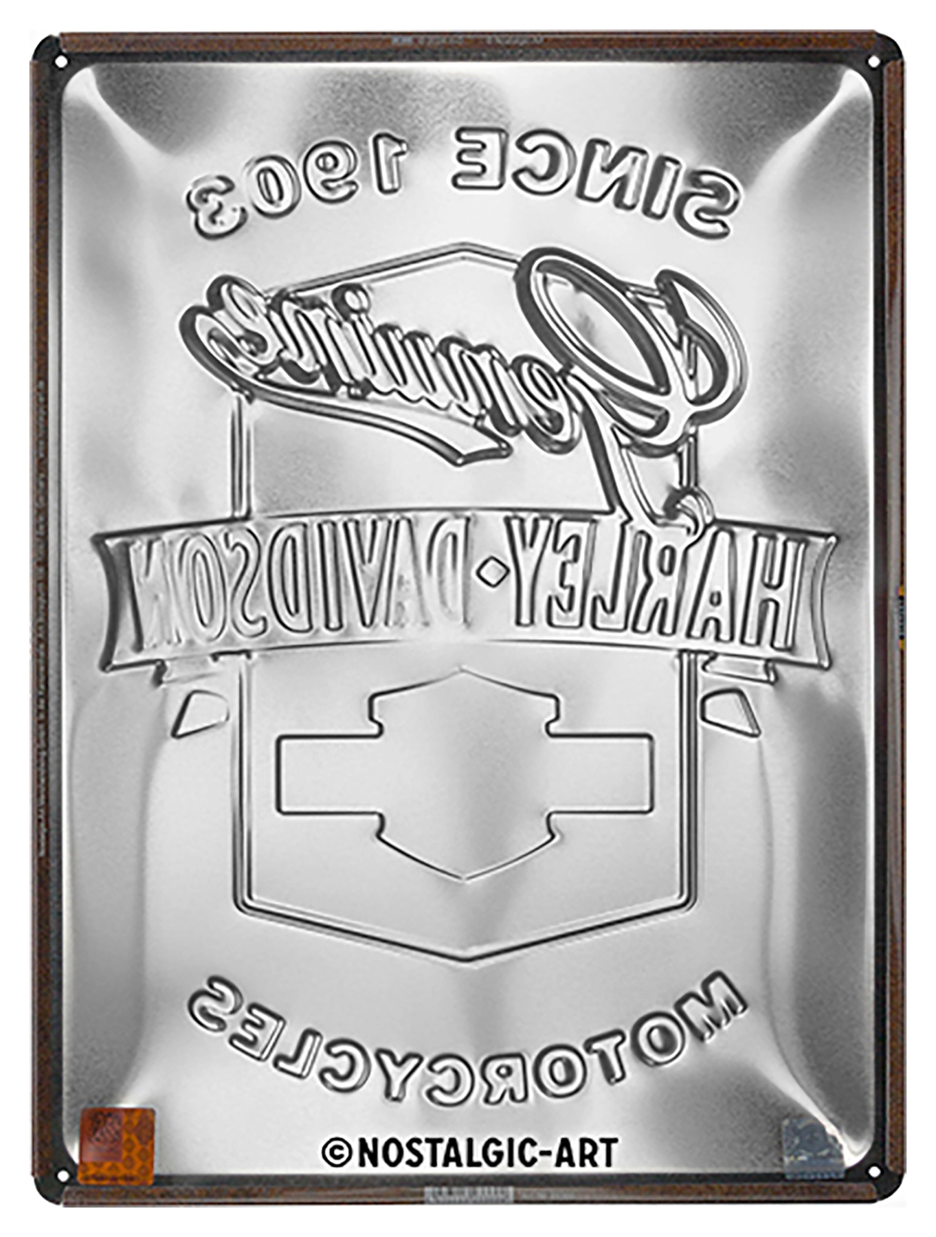 H-D Genuine metal sign