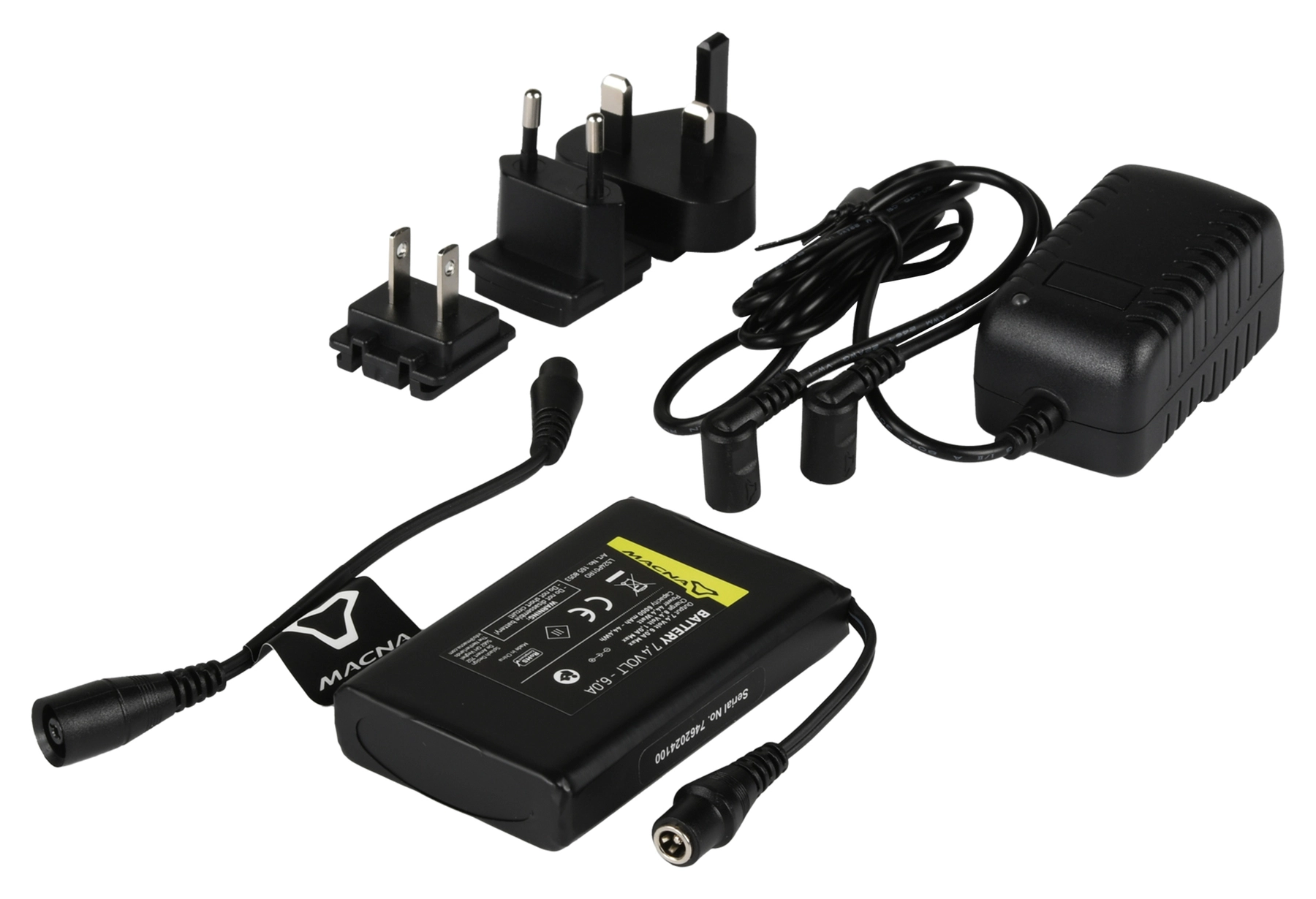 Repl.Battery 7.4V/6A incl. Charg. Cable