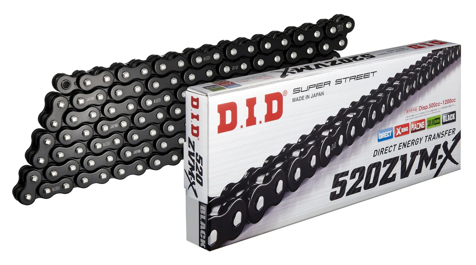 Drive chains ZVM-X black - Raven Edition